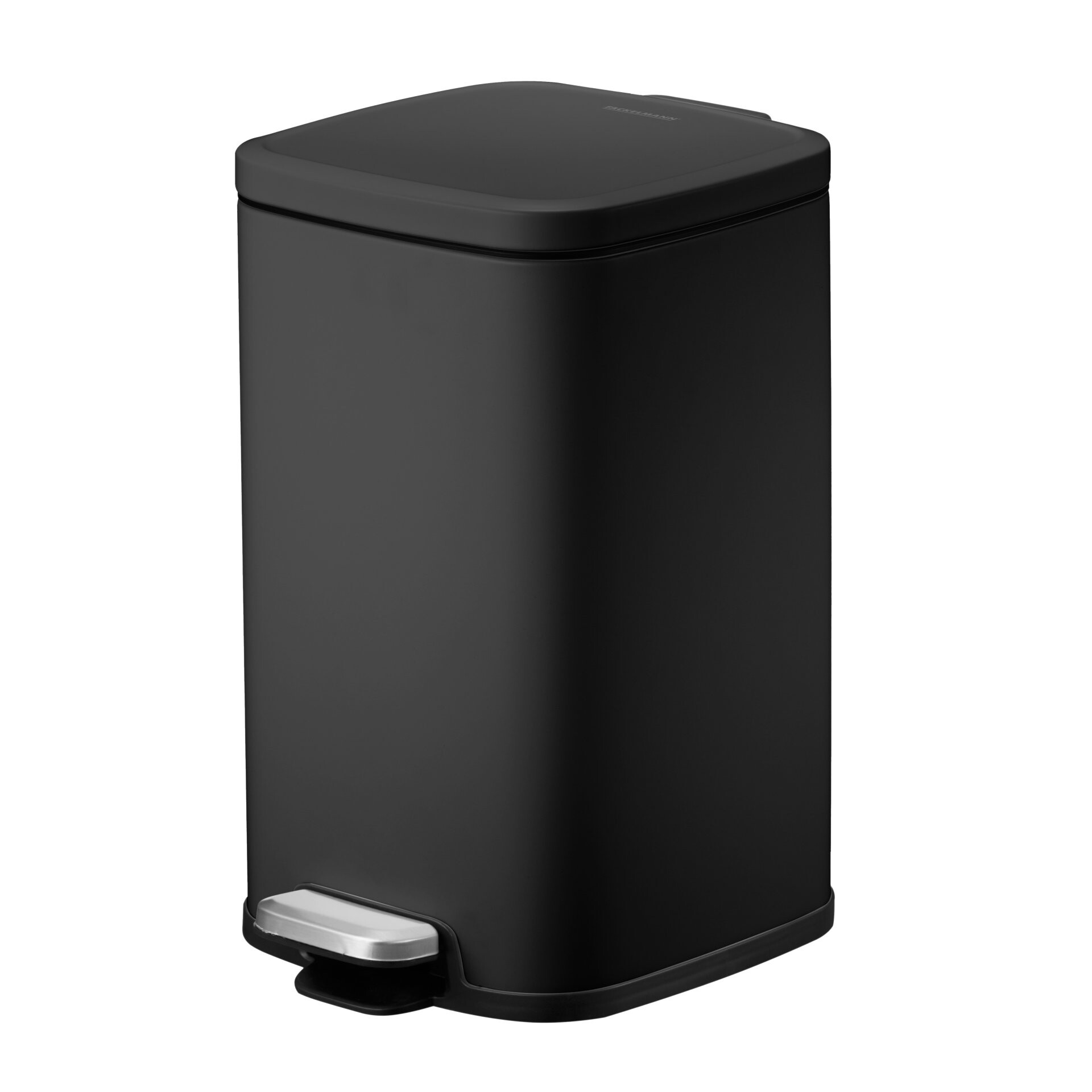 FACKELMANN LONDON Kosmetikeimer 4L, Schwarz matt