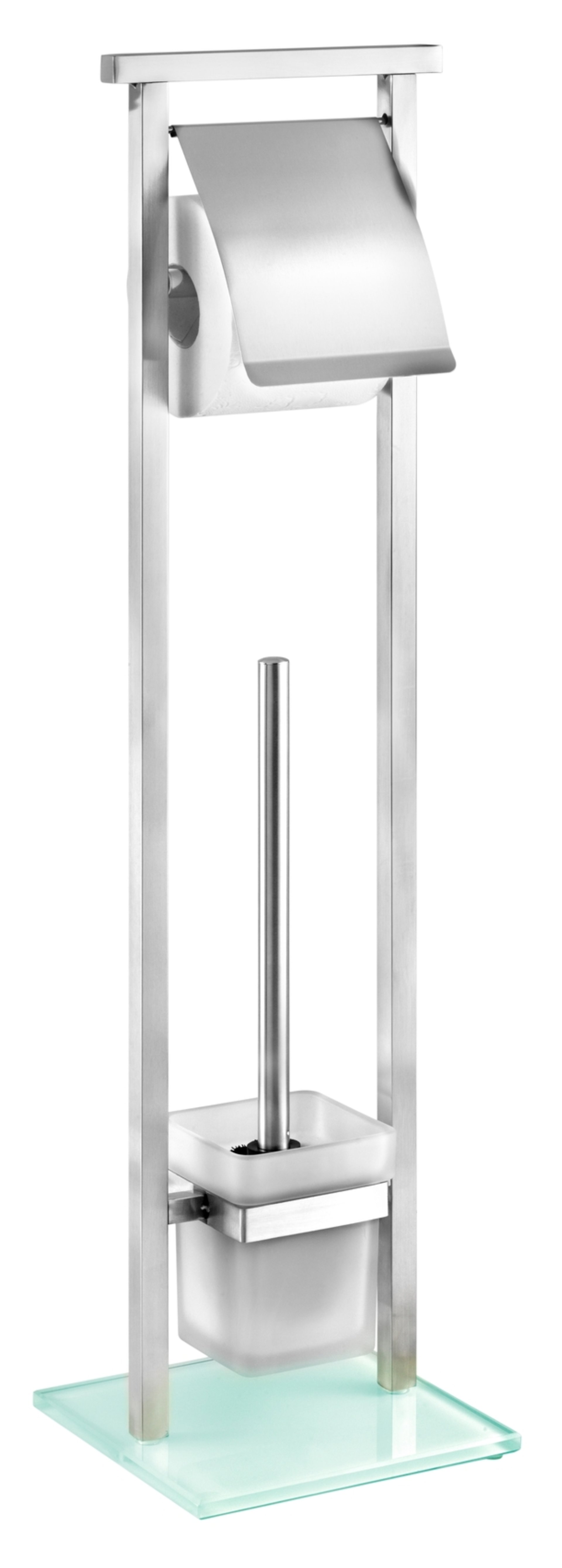 WENKO DEBAR Toilettenpapierhalter, mit WC-Garnitur, stehend WENKO DEBAR Toilettenpapierhalter, mit WC-Garnitur, stehend