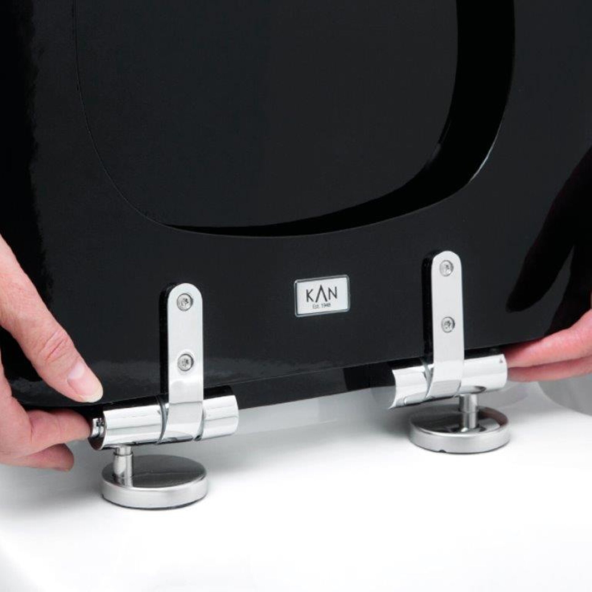 KAN WC-Sitz 2001 Exclusive, Schwarz KAN WC-Sitz 2001 Exclusive, Schwarz