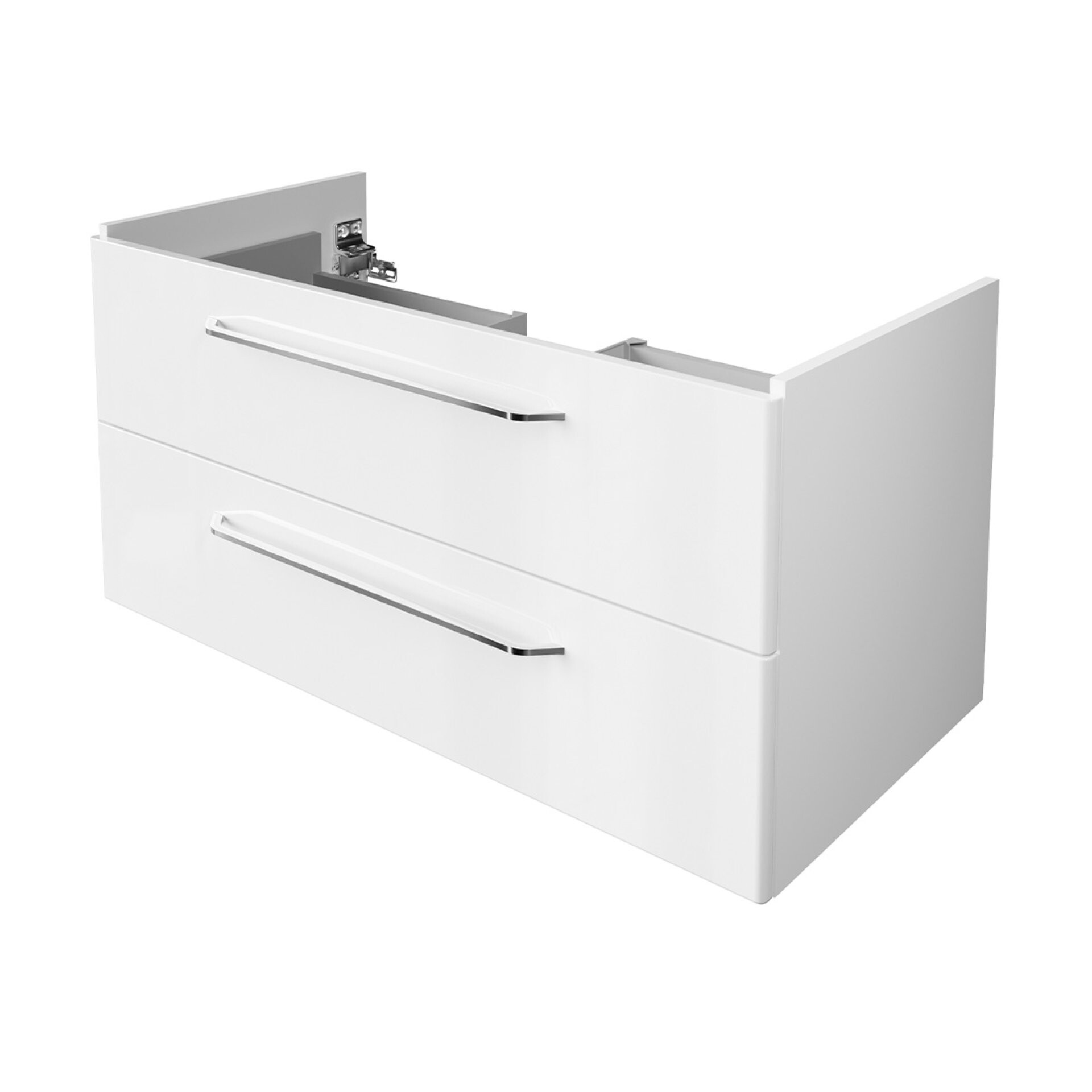 Fackelmann MILANO Waschbeckenunterschrank 100 cm, Weiß Fackelmann MILANO Waschbeckenunterschrank 100 cm, Weiß