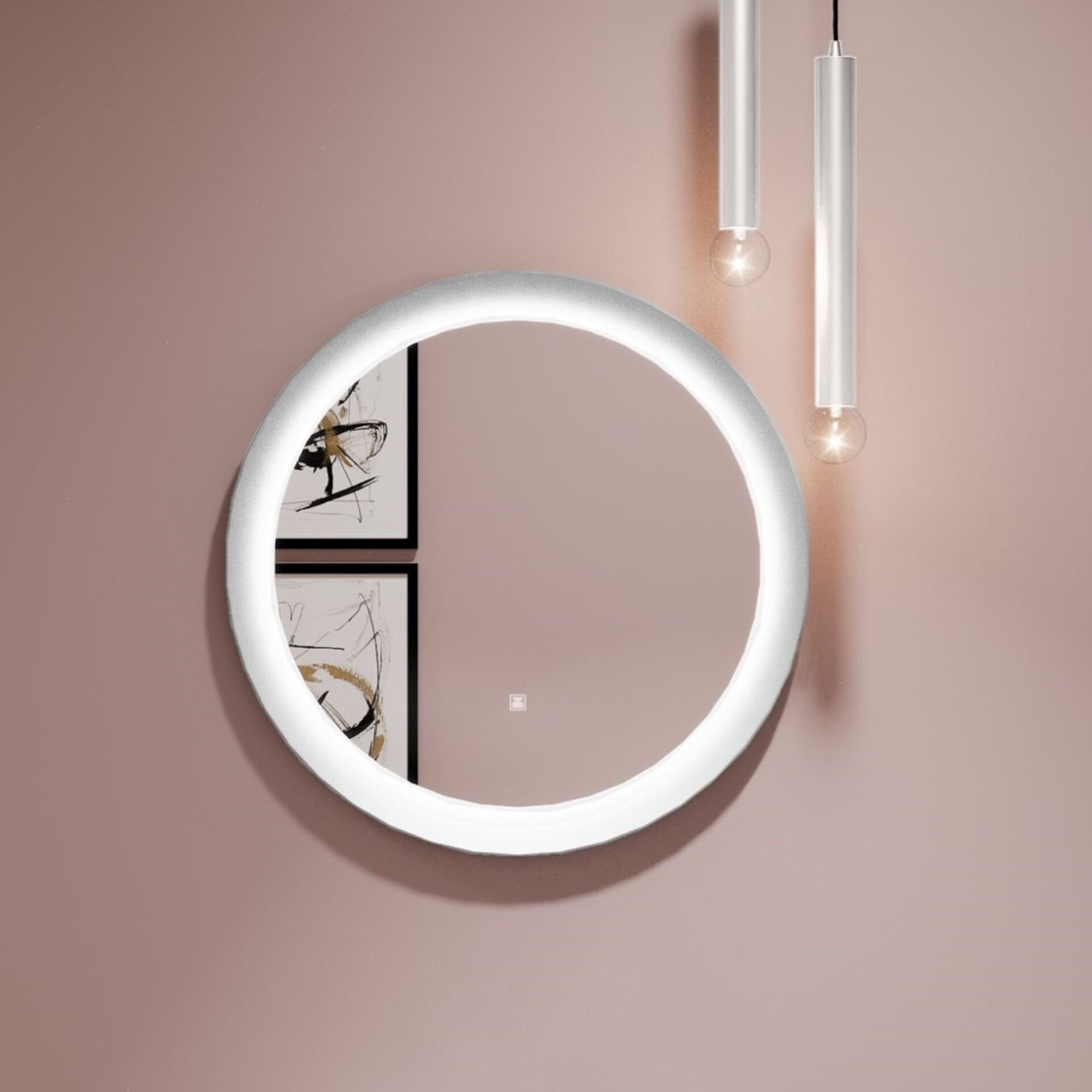 BADEDU IMPERO LED Spiegel Ø 60 cm, rund