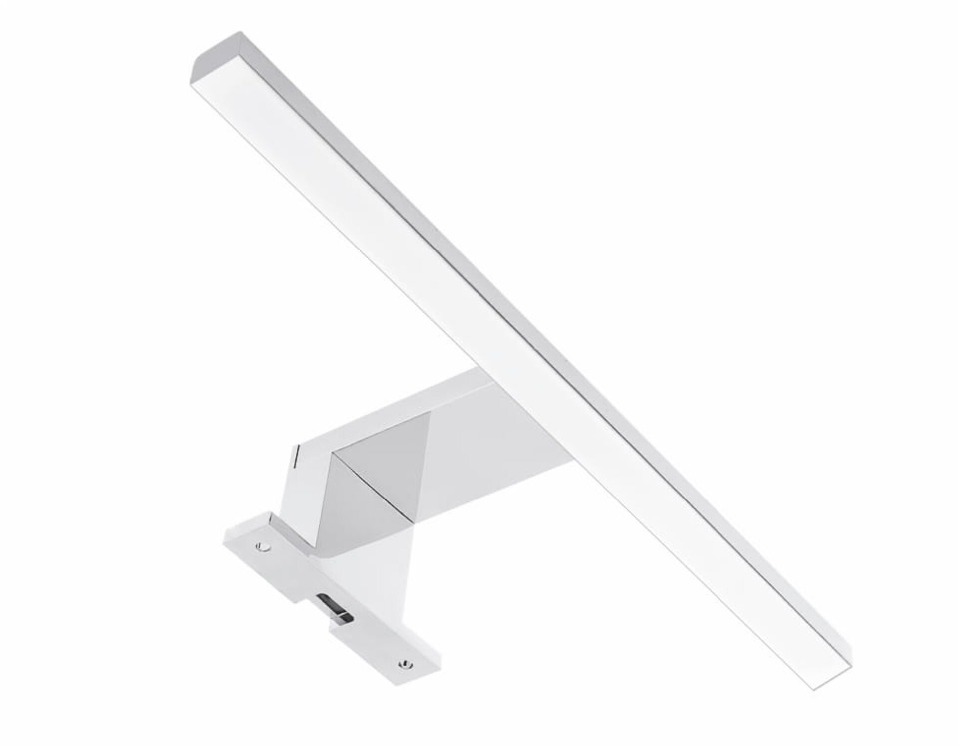 BADEDU GERS LED Aufsatzleuchte 30 cm, Silber