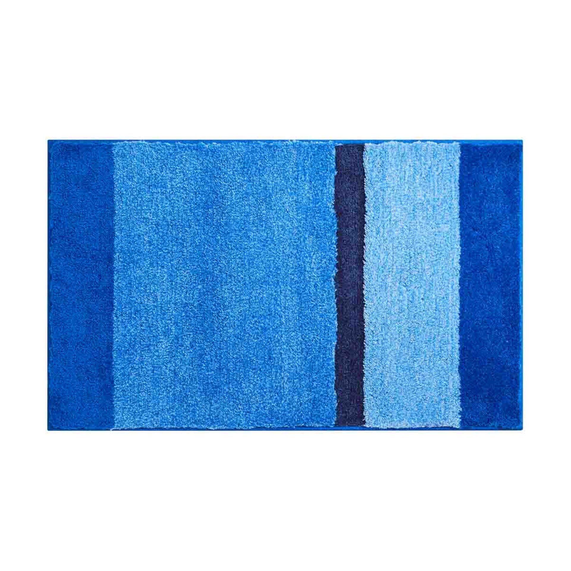 GRUND ROOM Badematte 60 x 100 cm Blau