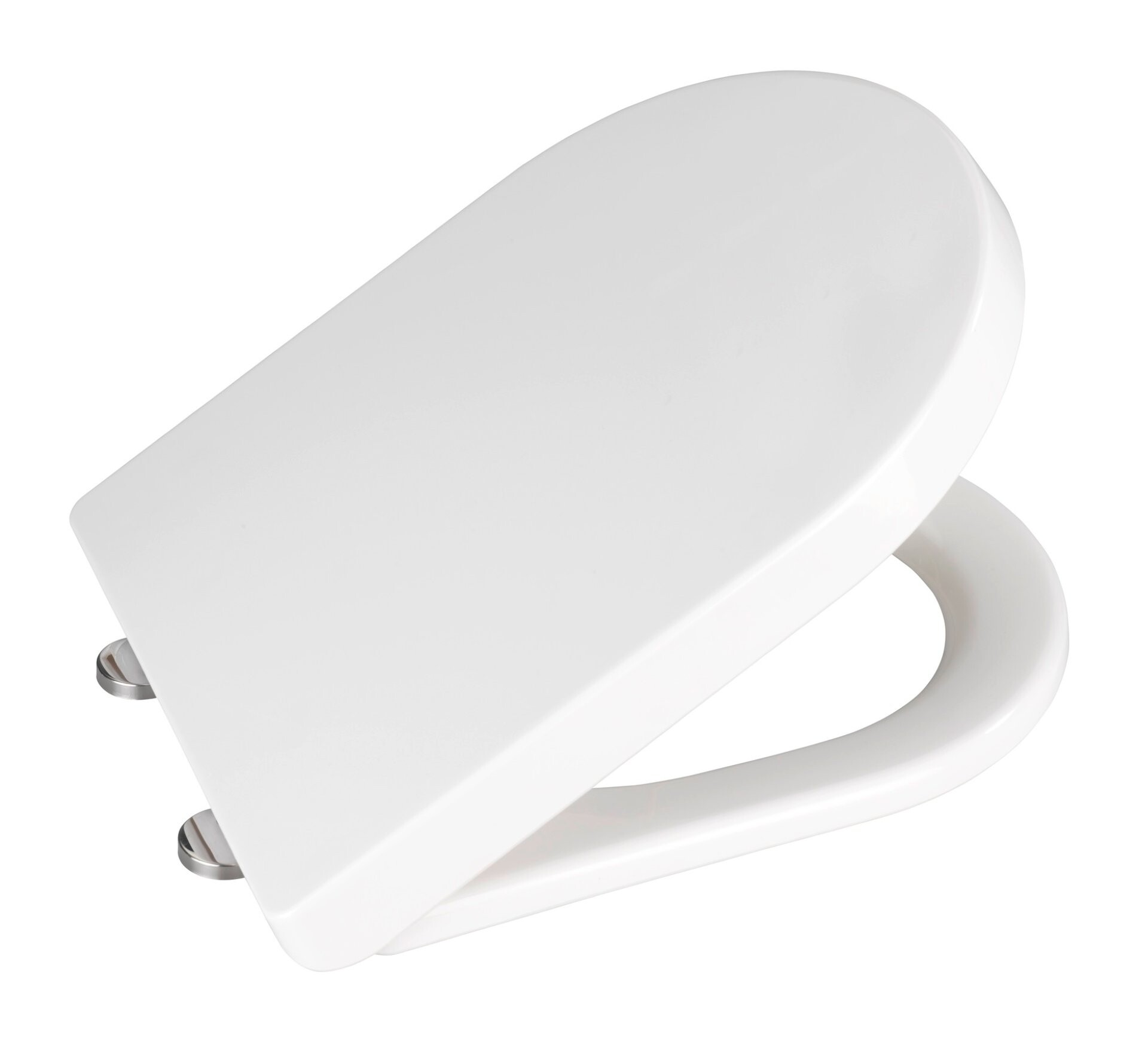 WENKO CALLA WC-Sitz, Weiß, Thermoplast, mit Absenkautomatik WENKO CALLA WC-Sitz, Weiß, Thermoplast, mit Absenkautomatik