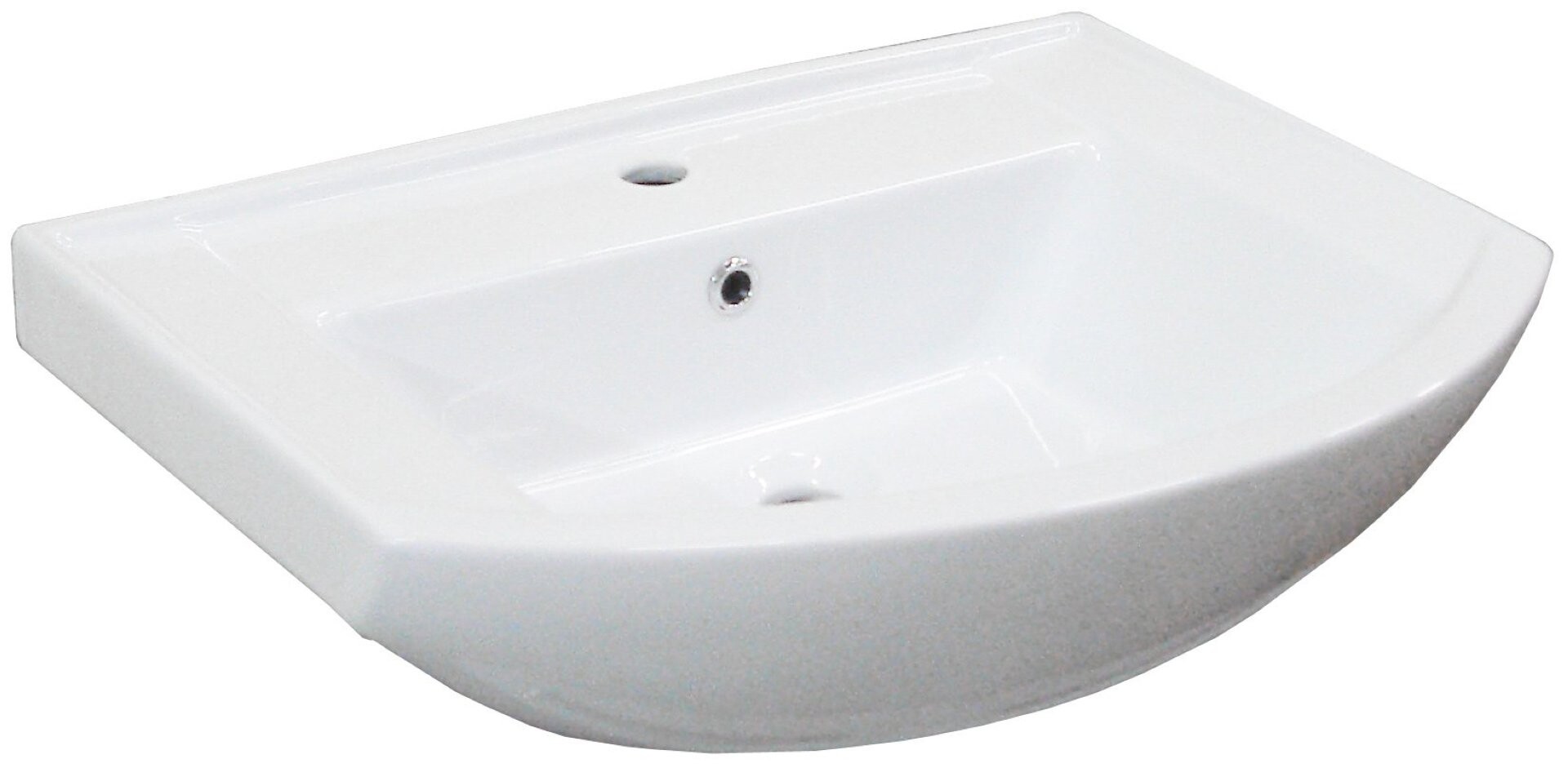 Fackelmann A-VERO Waschbecken 66 cm, Keramik Fackelmann A-VERO Waschbecken 66 cm, Keramik