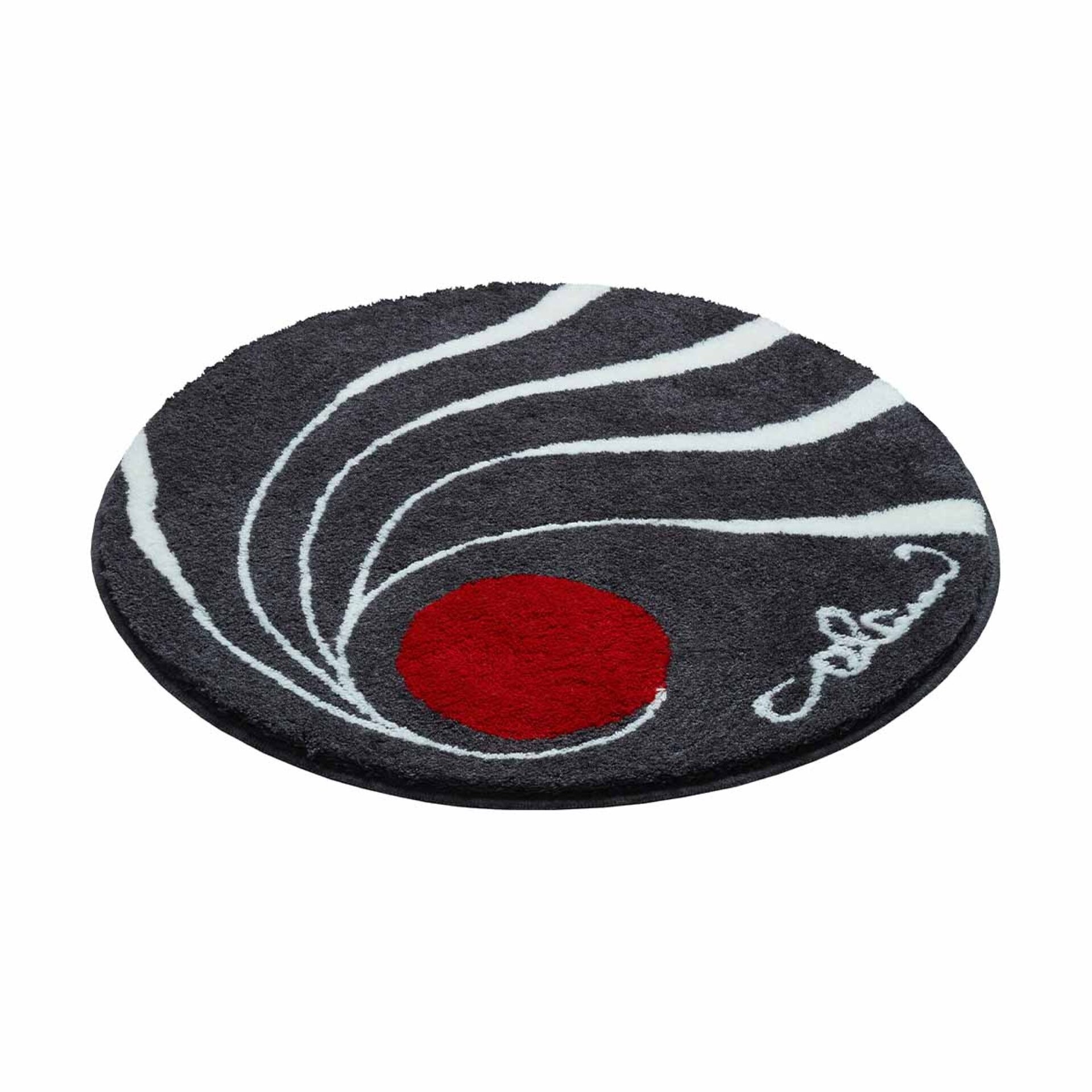 GRUND COLANI 18 Badematte Rund 80 cm Anthrazit GRUND COLANI 18 Badematte Rund 80 cm Anthrazit