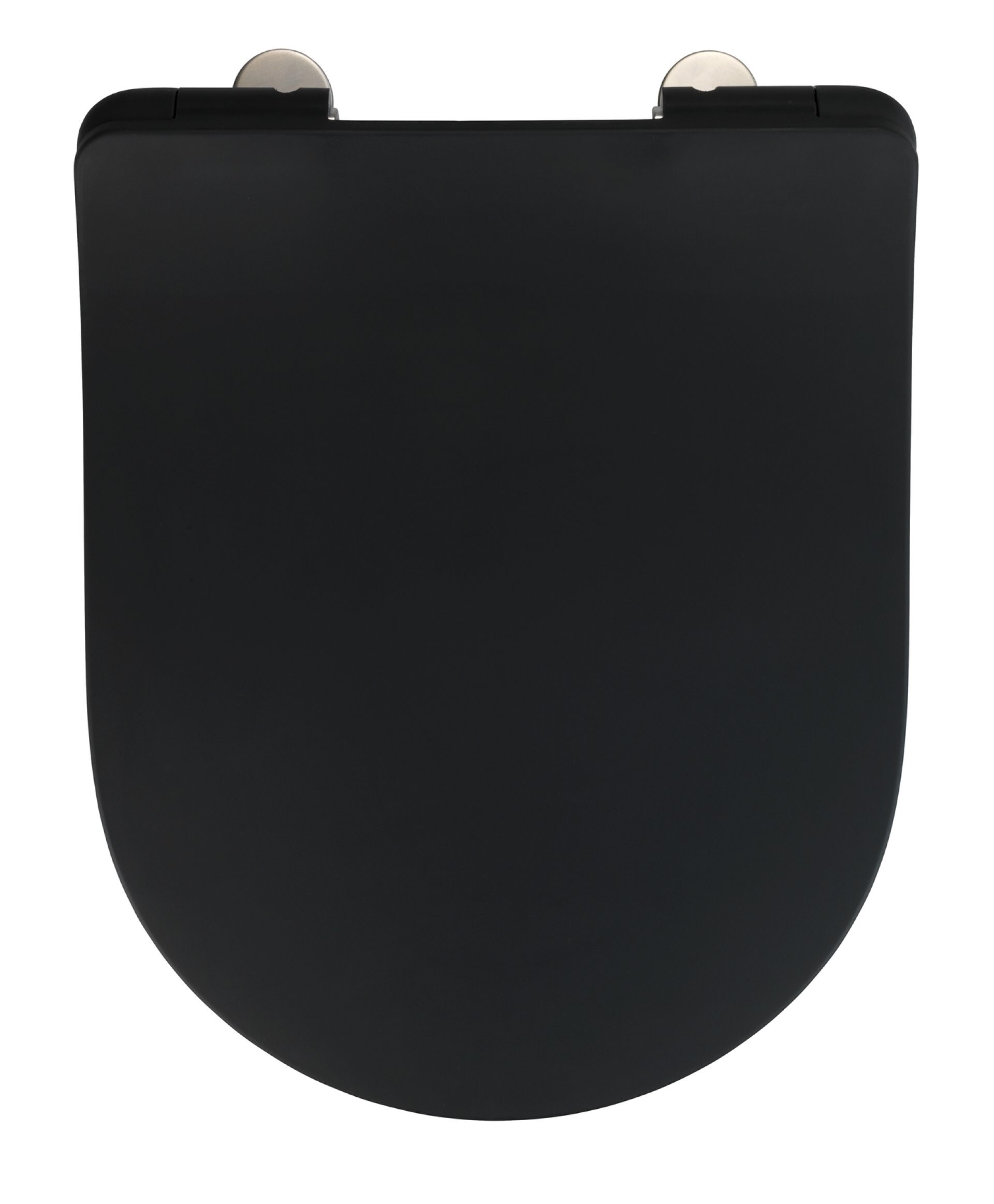WENKO SEDILO WC-Sitz, Schwarz matt, Duroplast, mit Absenkautomatik WENKO SEDILO WC-Sitz, Schwarz matt, Duroplast, mit Absenkautomatik