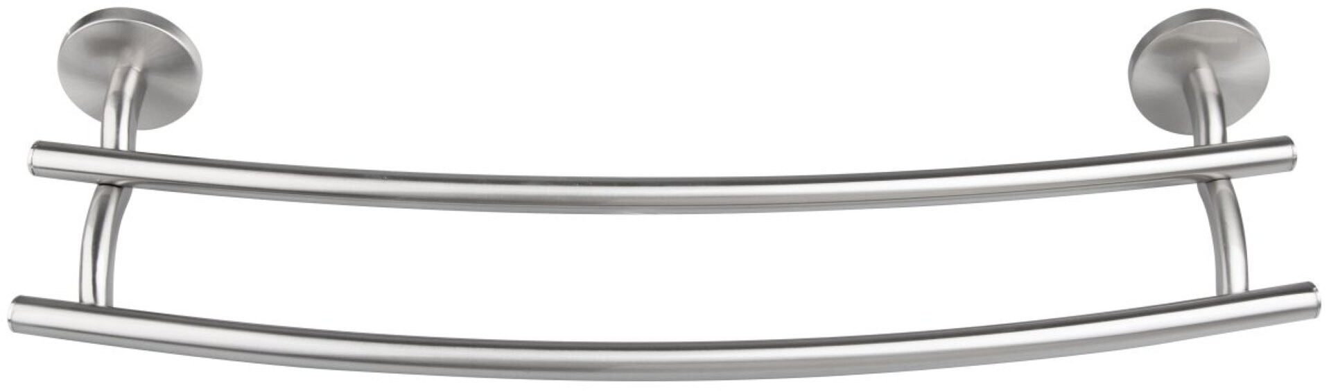 Fackelmann FUSION Handtuchhalter/Reling doppelt, Edelstahloptik Fackelmann FUSION Handtuchhalter/Reling doppelt, Edelstahloptik