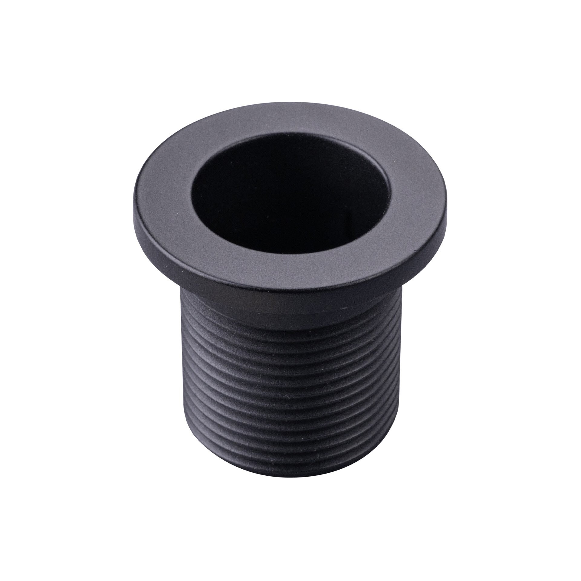 Fackelmann Rosette für Überlaufloch, schwarz matt, Ø 25 mm, zum Schrauben Fackelmann Rosette für Überlaufloch, schwarz matt, Ø 25 mm, zum Schrauben
