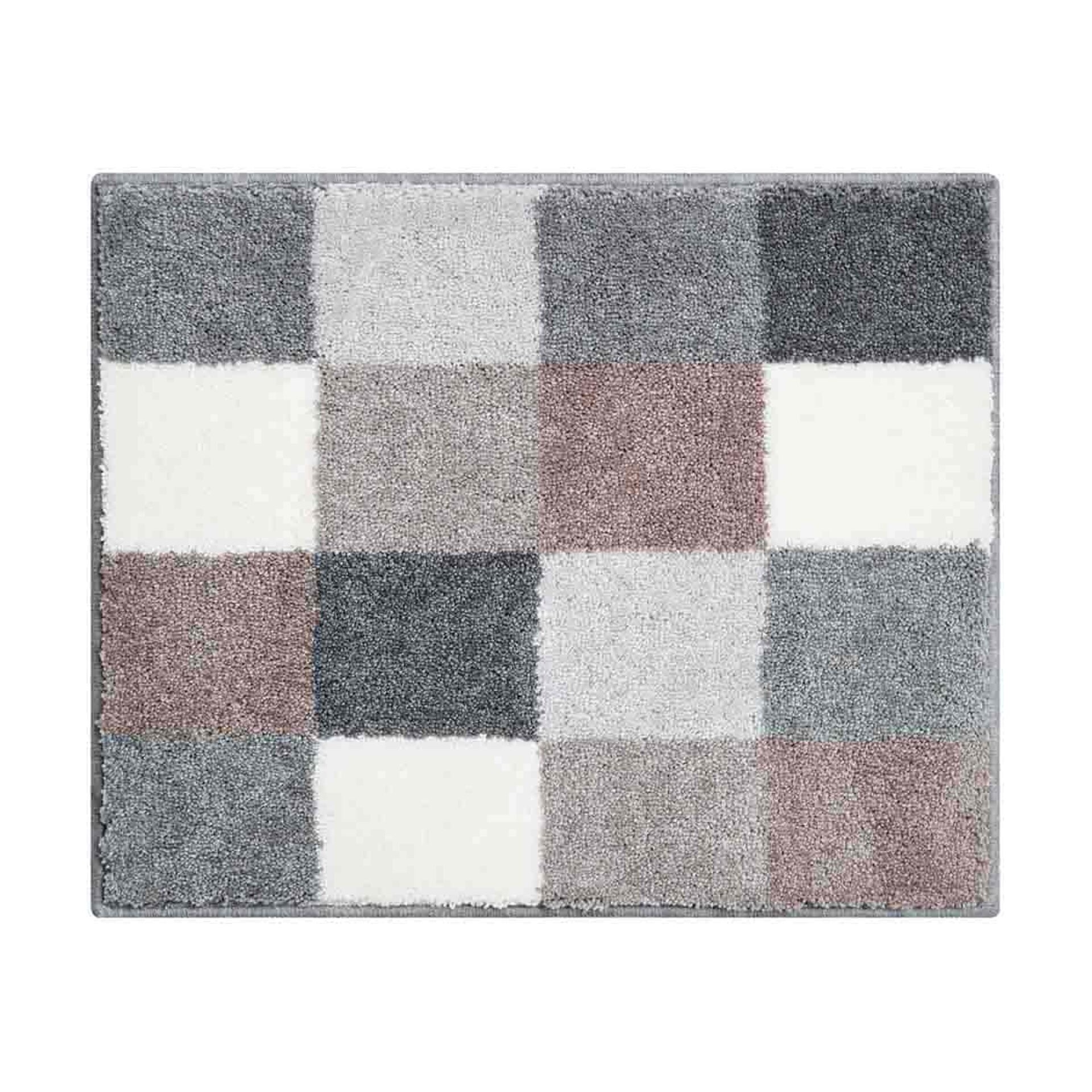 GRUND BONA Badematte 60 x 50 cm, Grau GRUND BONA Badematte 60 x 50 cm, Grau