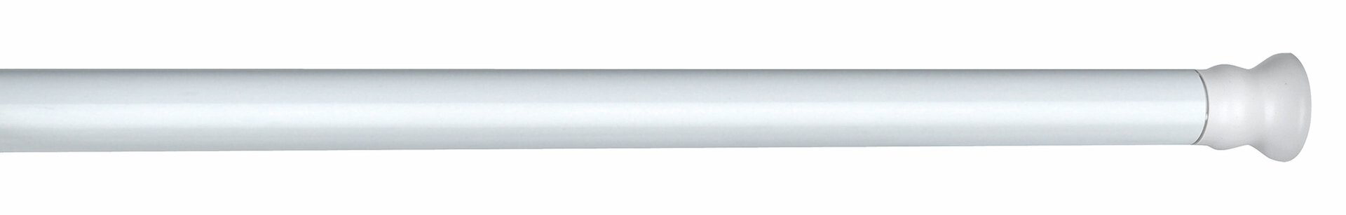 WENKO Teleskop Duschstange 110 - 245 cm, Weiß, extra stark WENKO Teleskop Duschstange 110 - 245 cm, Weiß, extra stark