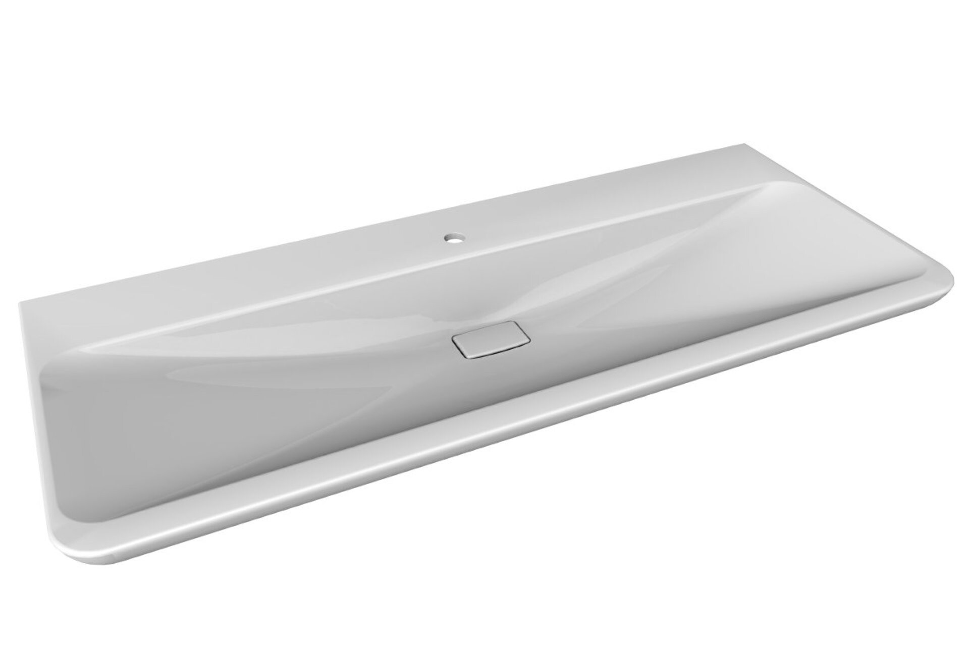 Lanzet M9 Waschbecken 127 cm, 1 Hahnloch Lanzet M9 Waschbecken 127 cm, 1 Hahnloch