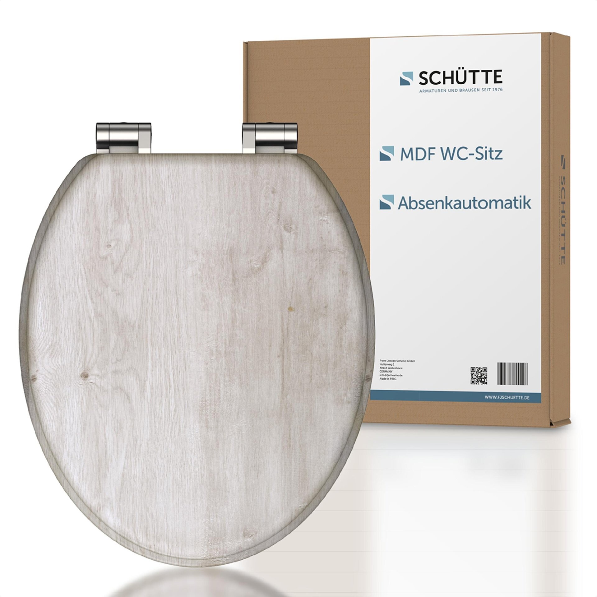 Schütte LIGHT WOOD WC-Sitz, mit Absenkautomatik Schütte LIGHT WOOD WC-Sitz, mit Absenkautomatik