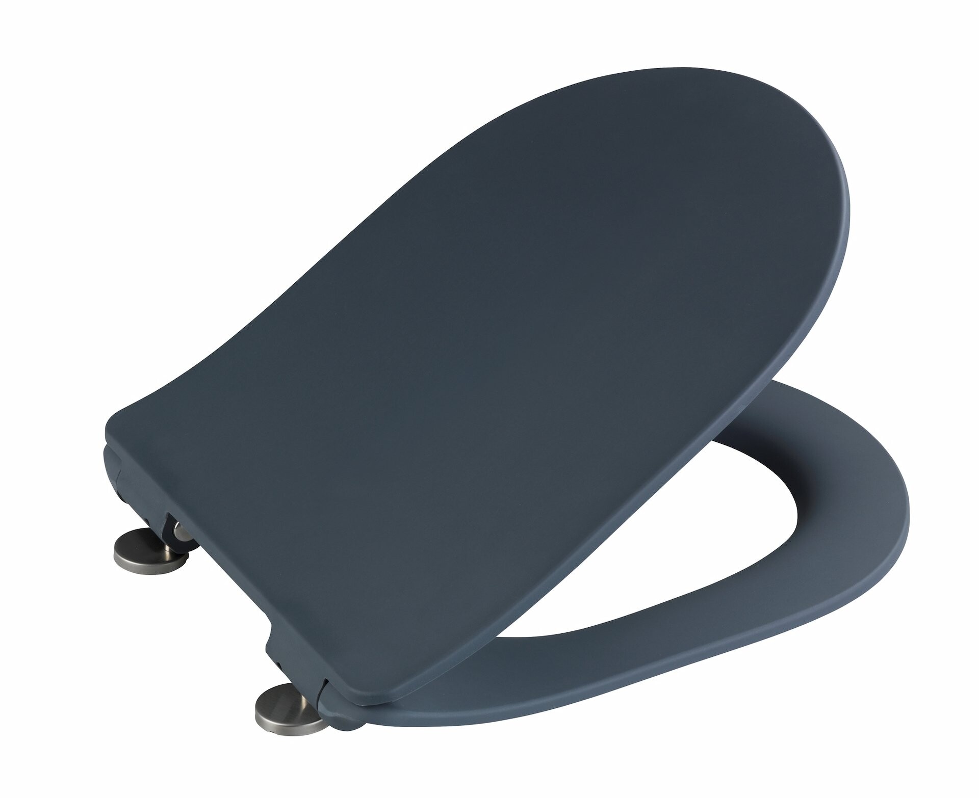 WENKO SEDILO WC-Sitz, Grau matt, Duroplast, mit Absenkautomatik WENKO SEDILO WC-Sitz, Grau matt, Duroplast, mit Absenkautomatik