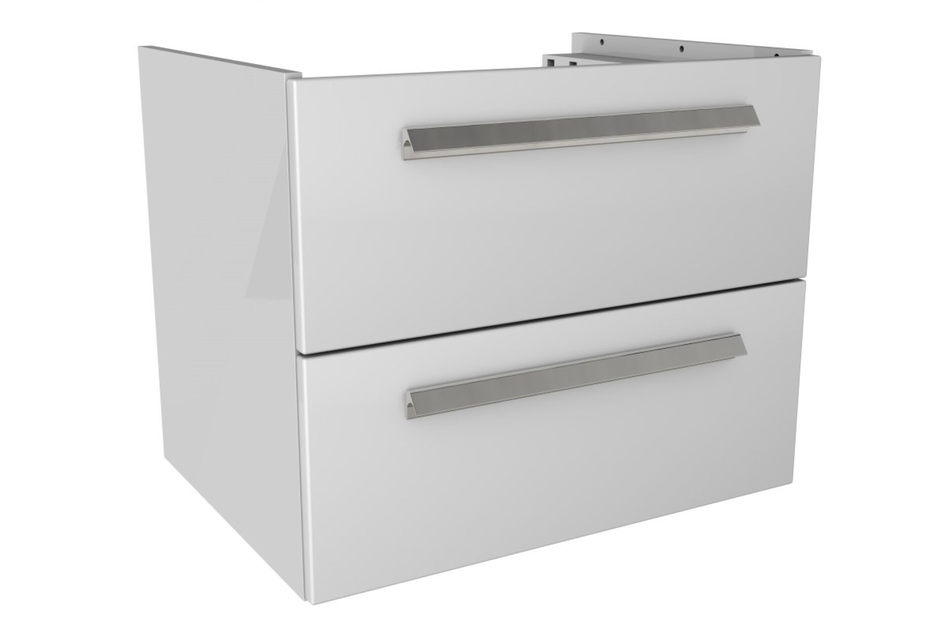 Lanzet K1 Waschtischunterschrank 59,2 cm, Weiß Lanzet K1 Waschtischunterschrank 59,2 cm, Weiß