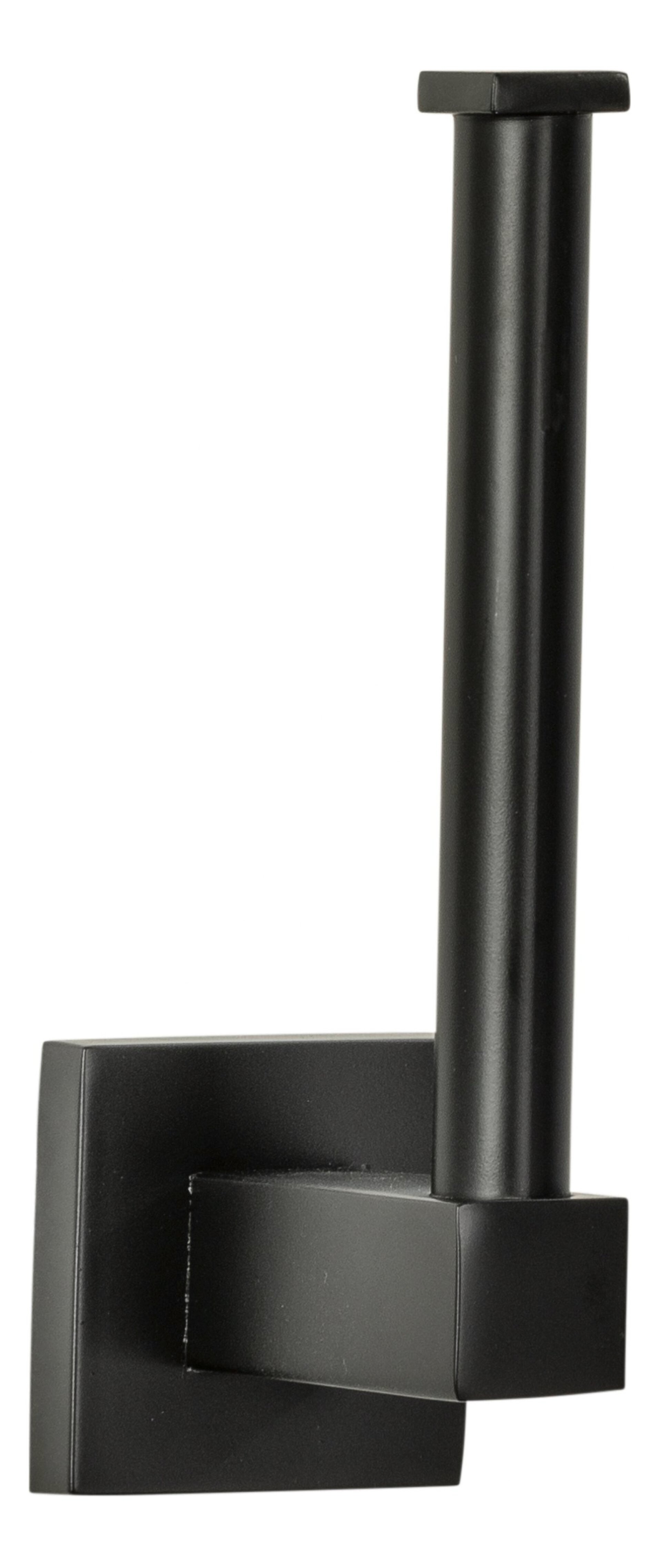 Fackelmann NEW YORK Toiletten-Papierbevorrater, Schwarz matt Fackelmann NEW YORK Toiletten-Papierbevorrater, Schwarz matt