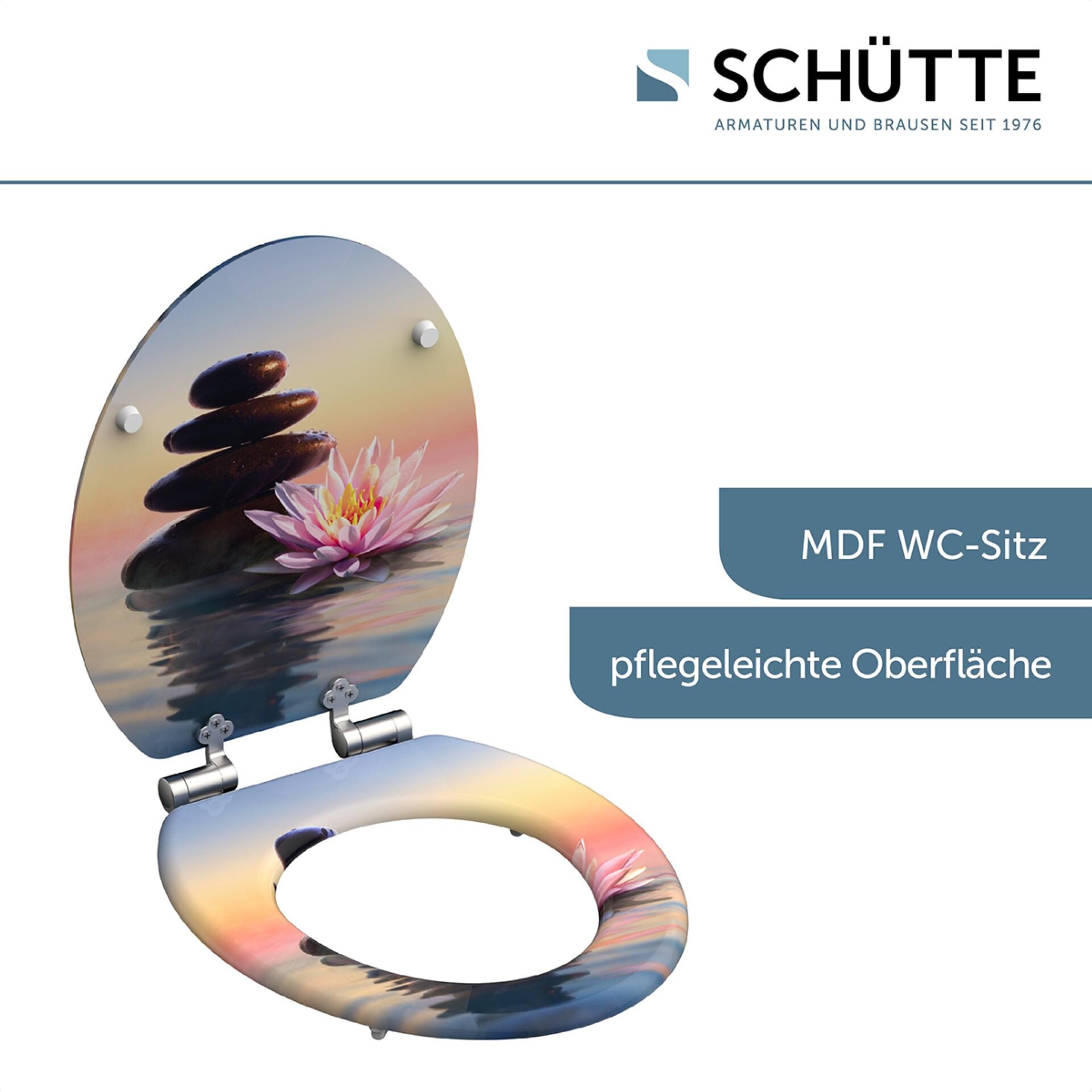 Schütte SUNSET DREAM WC-Sitz, mit Absenkautomatik