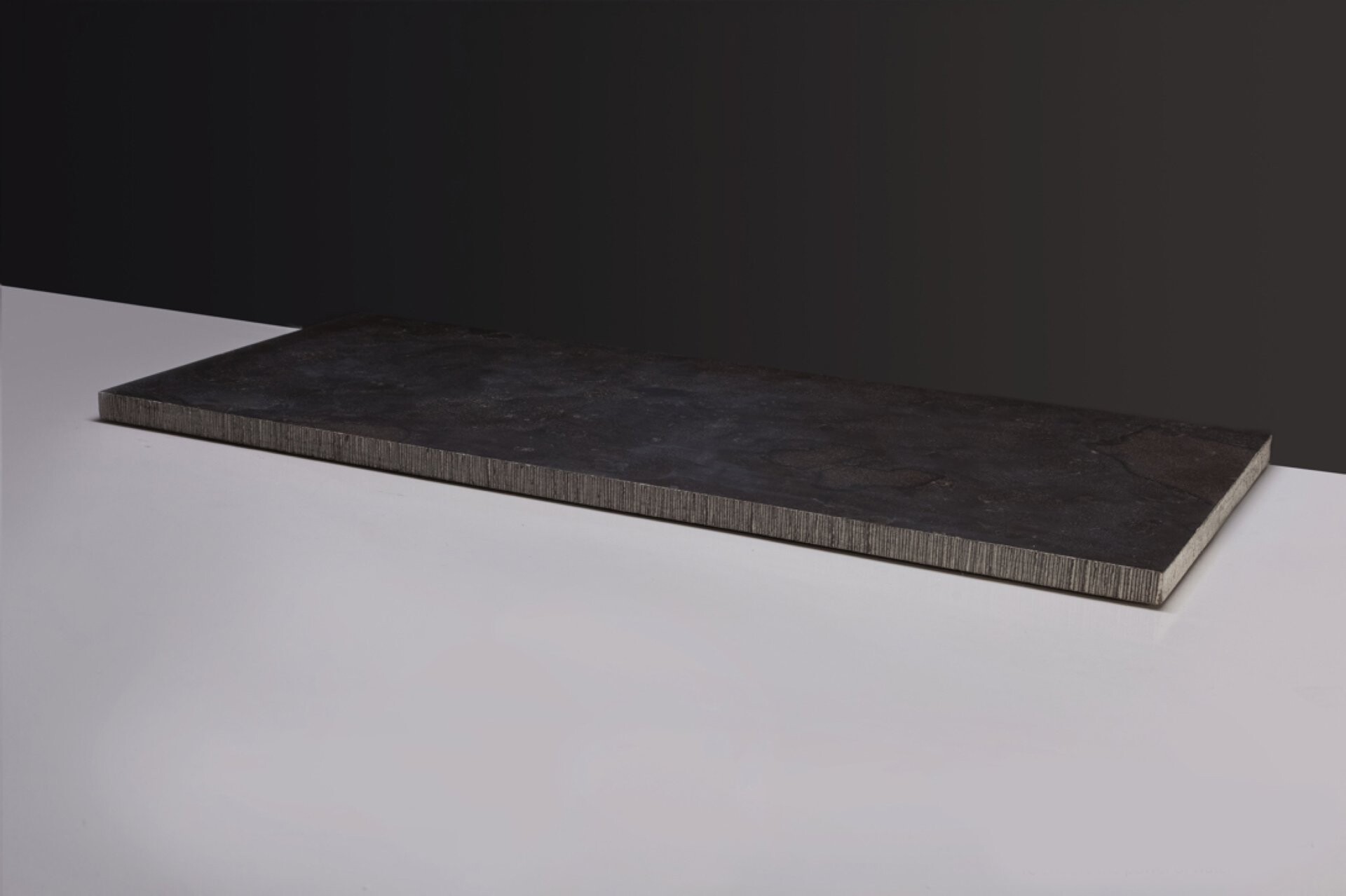 Natursteinplatte  (80,5 cm) Bluestone Rand gemeißelt, 1 Bohrloch, 400054 Natursteinplatte  (80,5 cm) Bluestone Rand gemeißelt, 1 Bohrloch, 400054