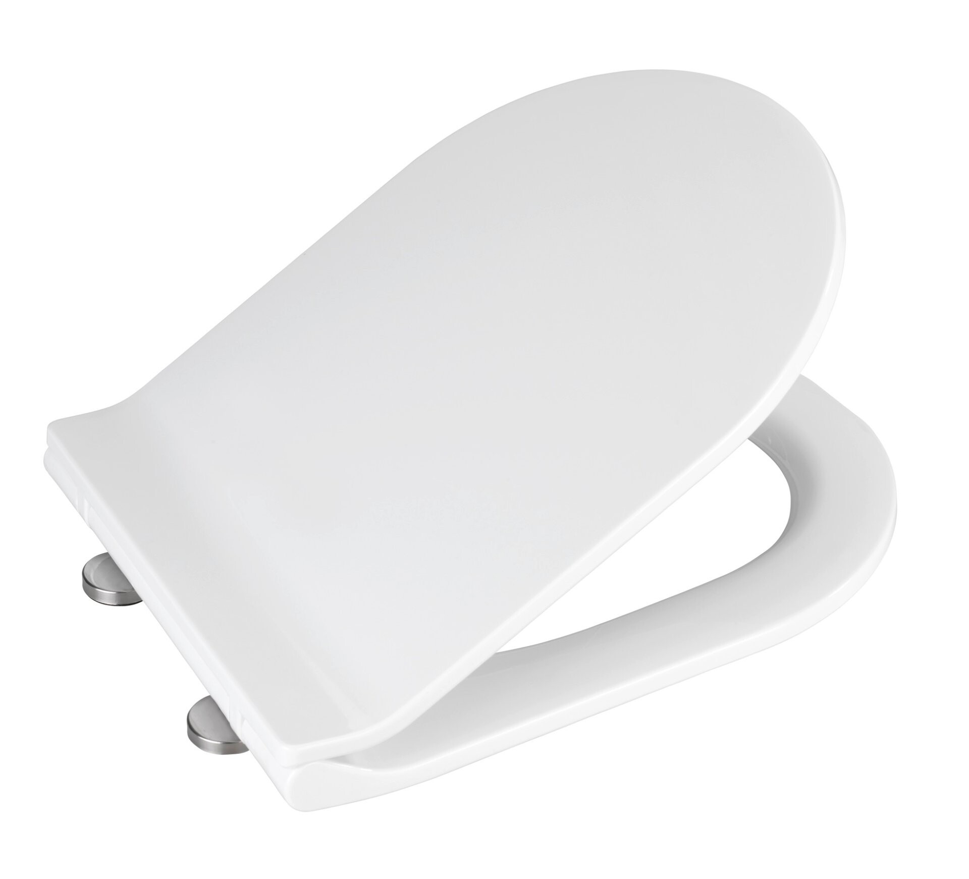WENKO HABOS WC-Sitz, Weiß, Thermoplast, mit Absenkautomatik WENKO HABOS WC-Sitz, Weiß, Thermoplast, mit Absenkautomatik