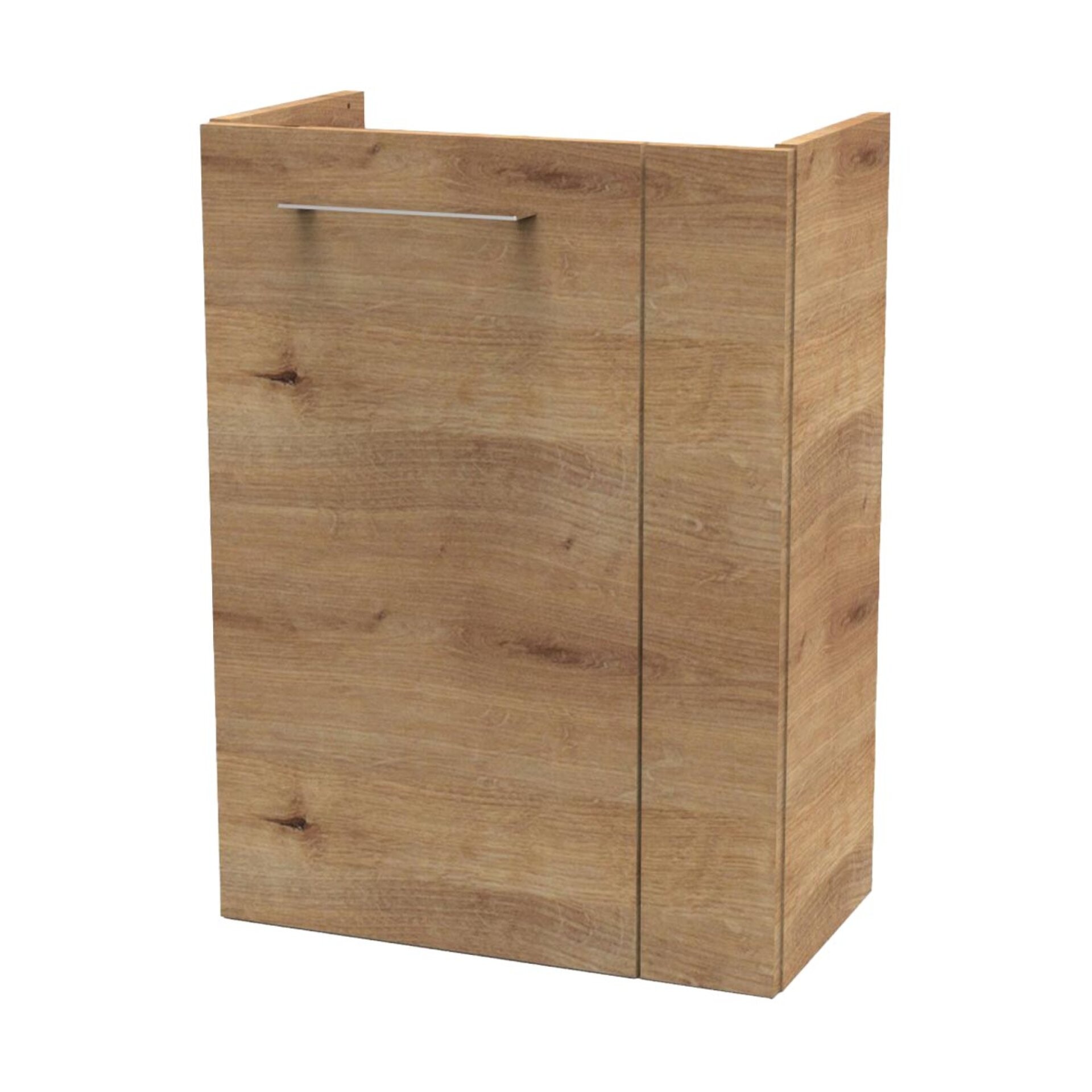 Fackelmann SBC MILANO Waschbeckenunterschrank 45 cm, Braun hell, links Fackelmann SBC MILANO Waschbeckenunterschrank 45 cm, Braun hell, links