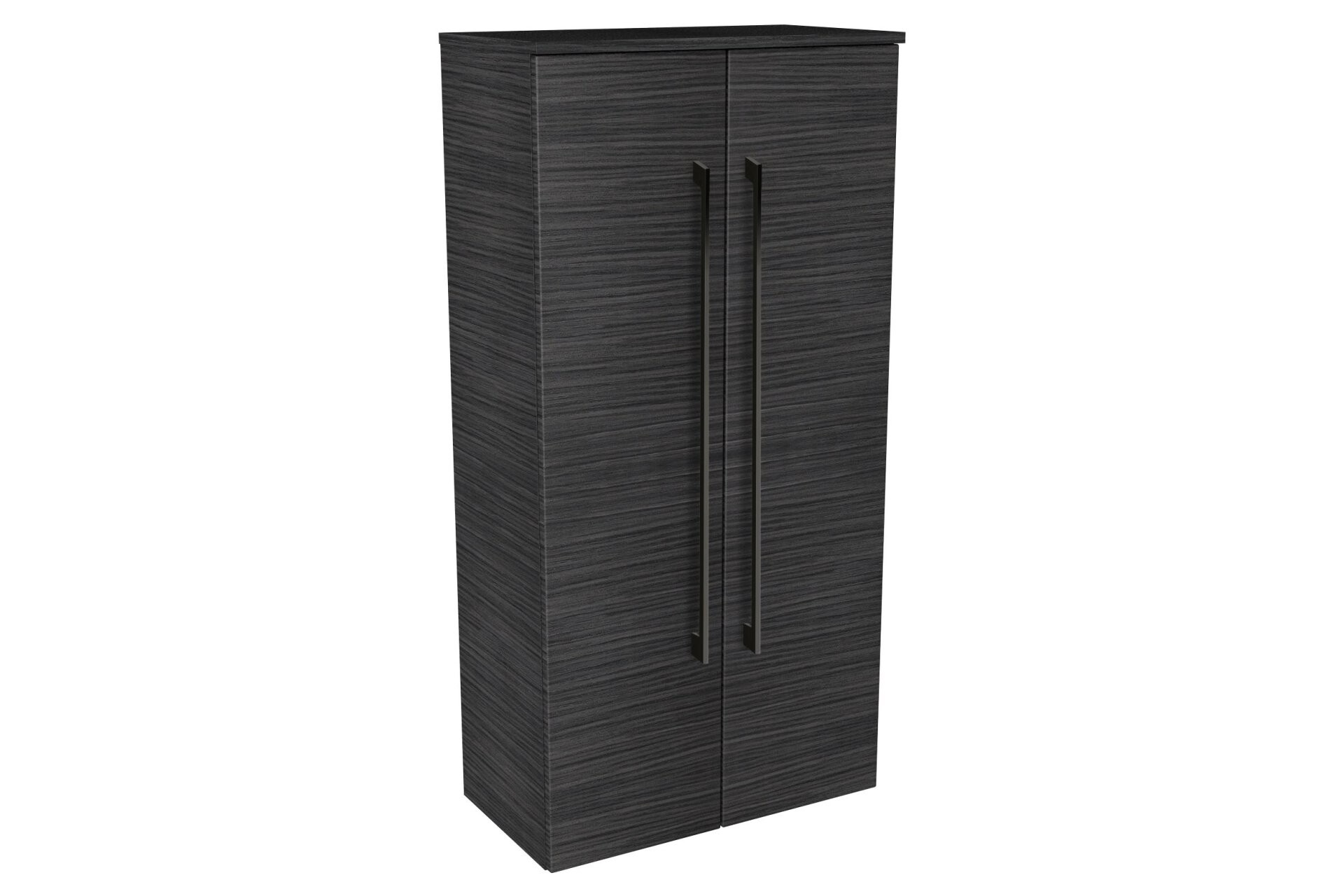 Lanzet Midischrank 60 cm, Schwarz Lanzet Midischrank 60 cm, Schwarz