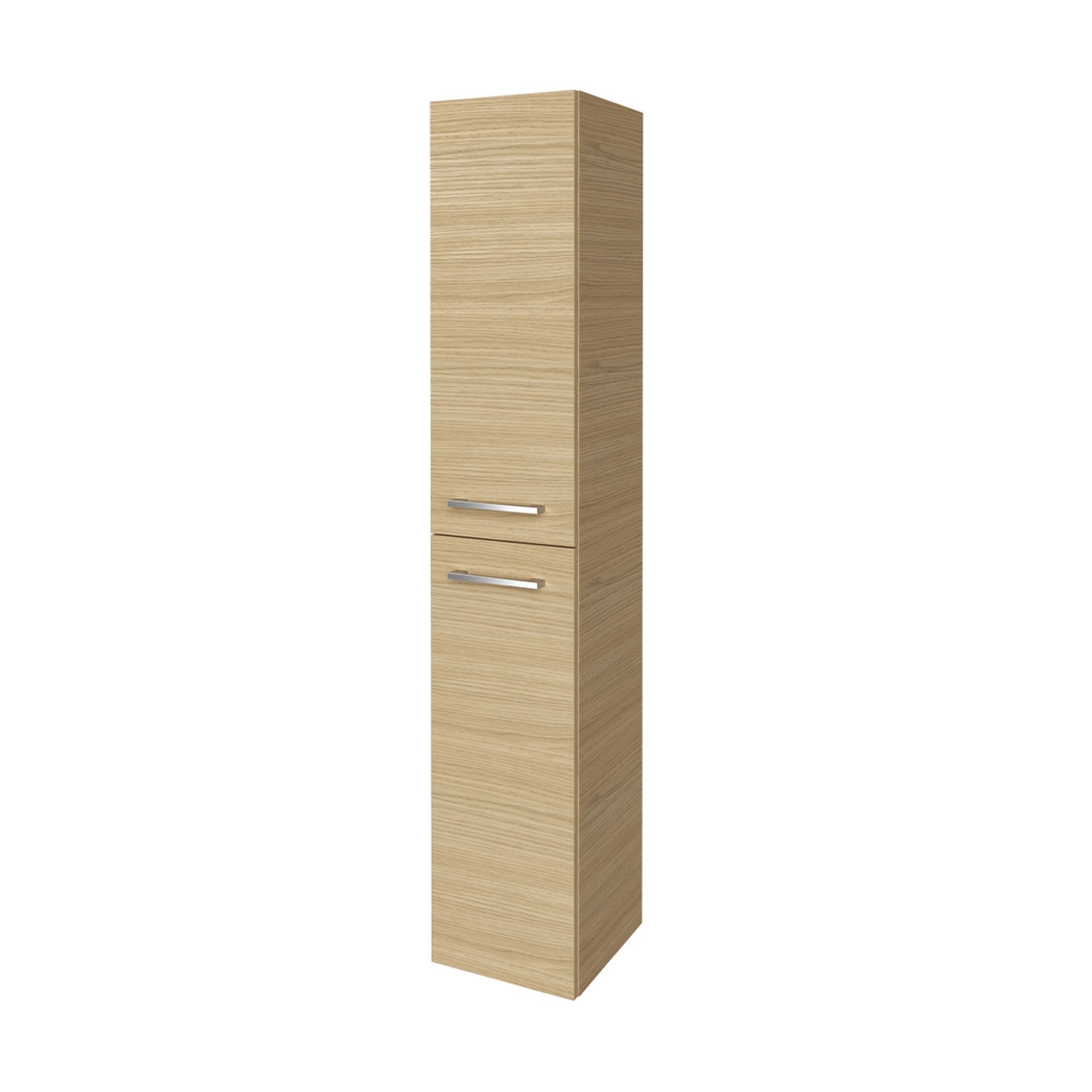 Fackelmann B.STYLE Hochschrank rechts, 30 cm breit, Braun