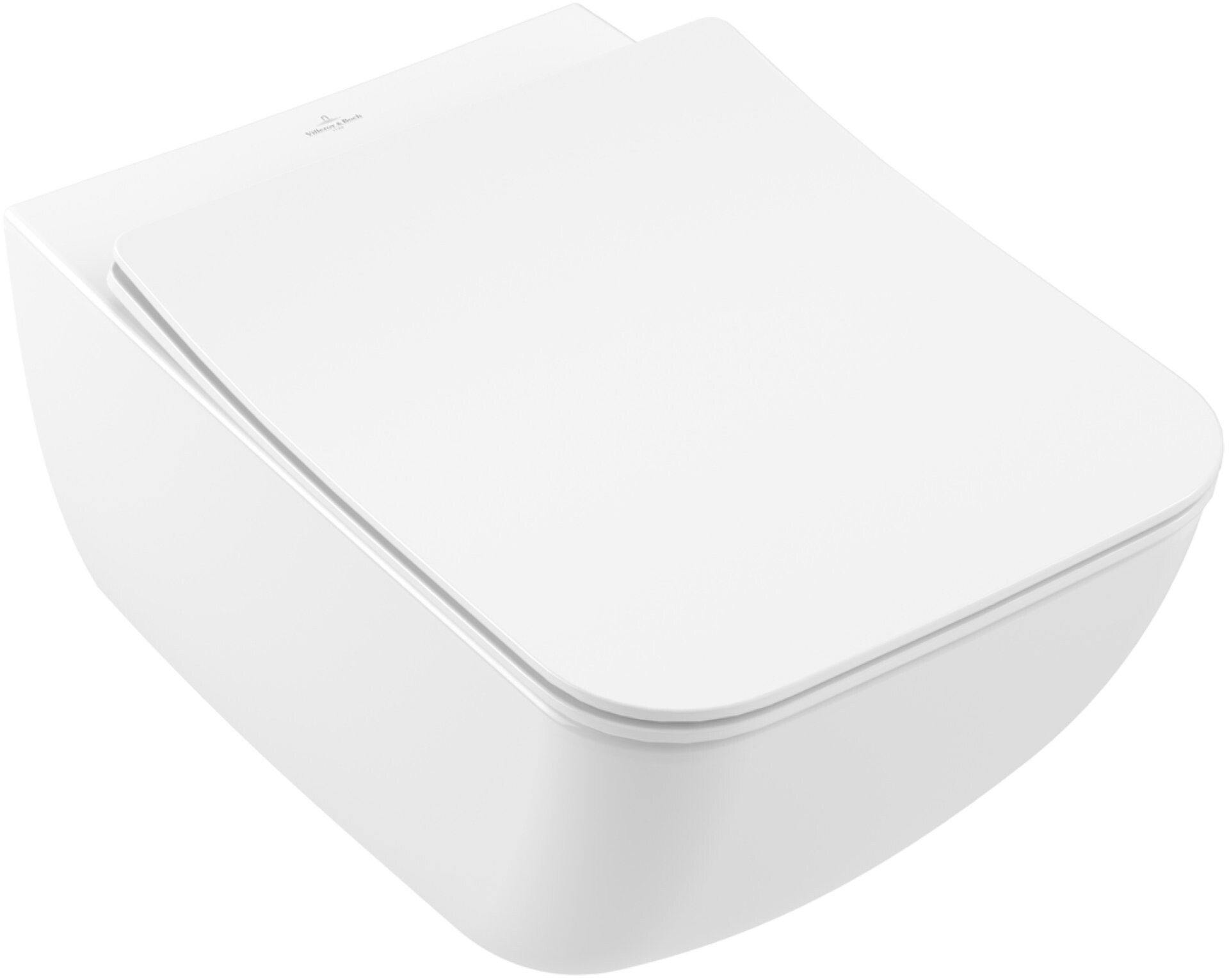 VILLEROY & BOCH VENTICELLO Tiefspül-WC mit WC-Sitz, Weiß, CeramicPlus VILLEROY & BOCH VENTICELLO Tiefspül-WC mit WC-Sitz, Weiß, CeramicPlus