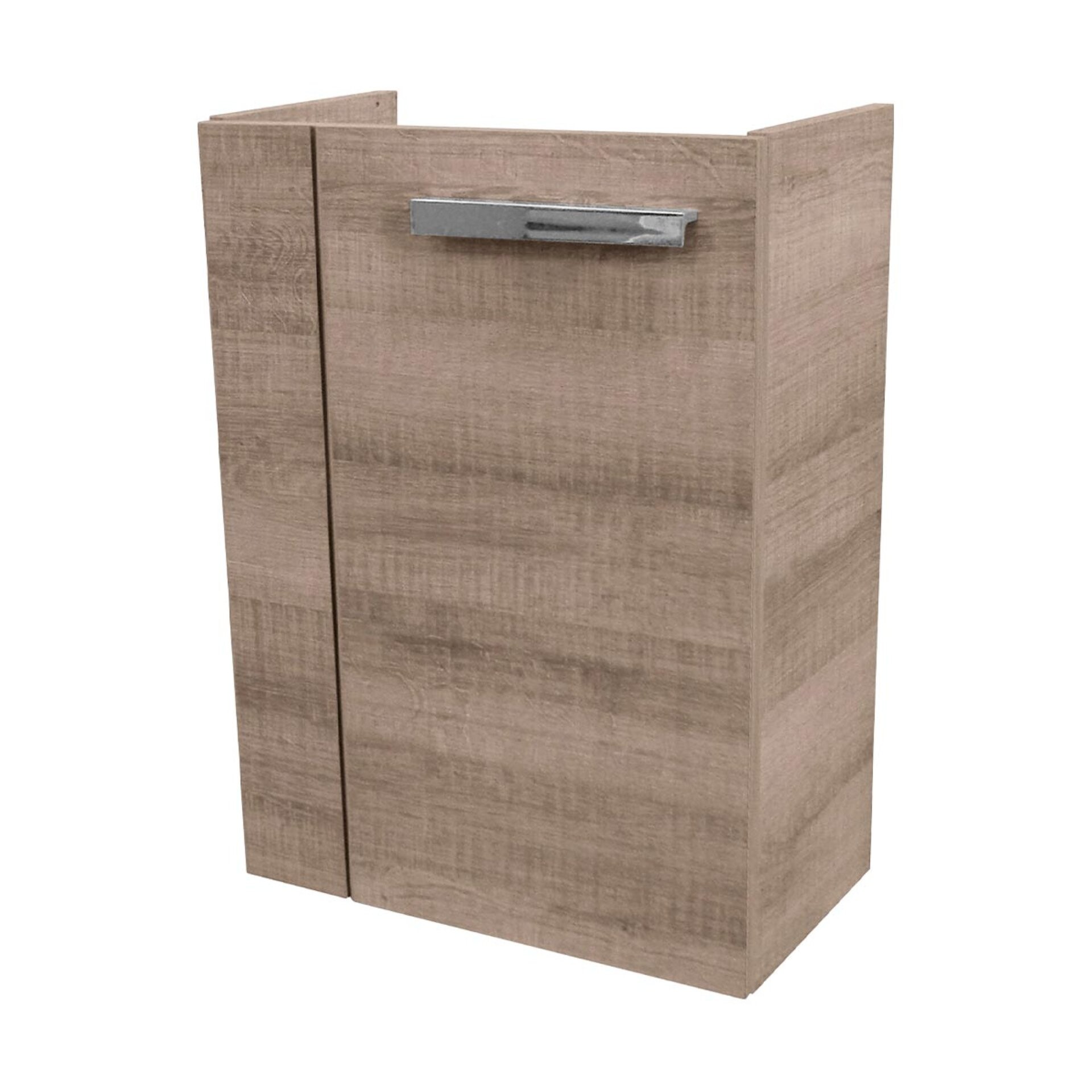 Fackelmann SBC A-VERO Waschbeckenunterschrank 45 cm, Braun hell, rechts