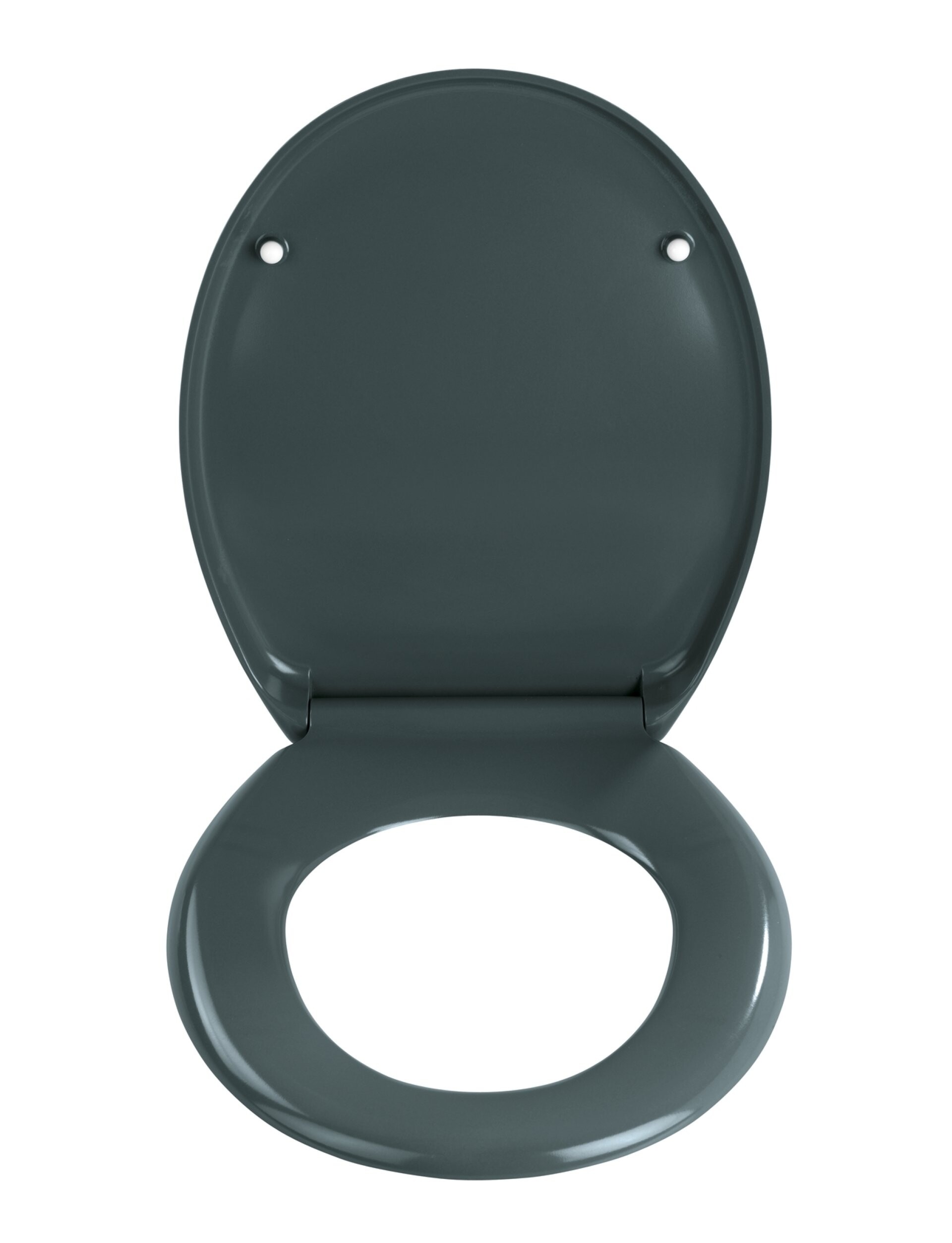 WENKO OTTANA WC-Sitz, Grau, mit Absenkautomatik