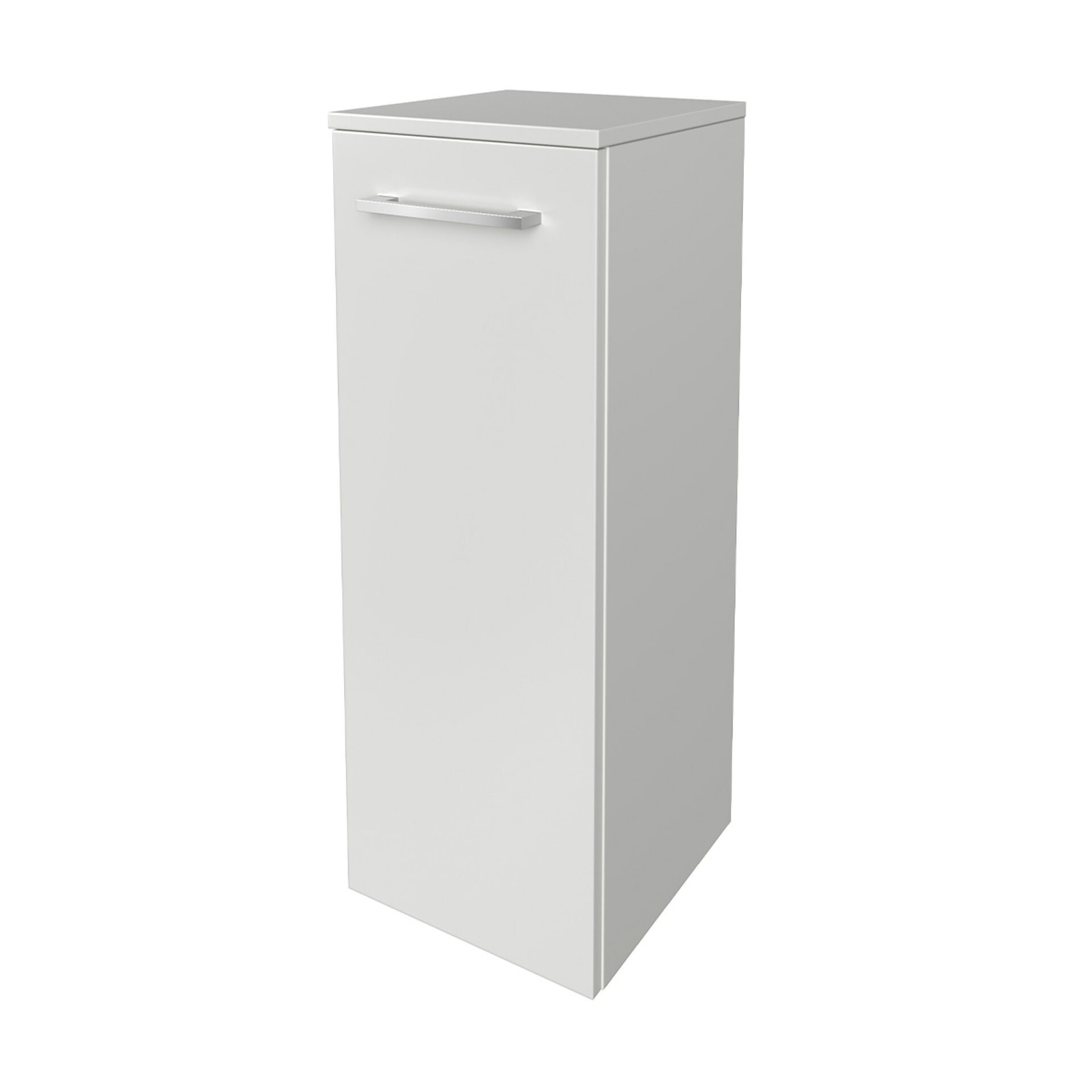 Fackelmann B.STYLE Midischrank rechts, 30 cm breit, Weiß Fackelmann B.STYLE Midischrank rechts, 30 cm breit, Weiß