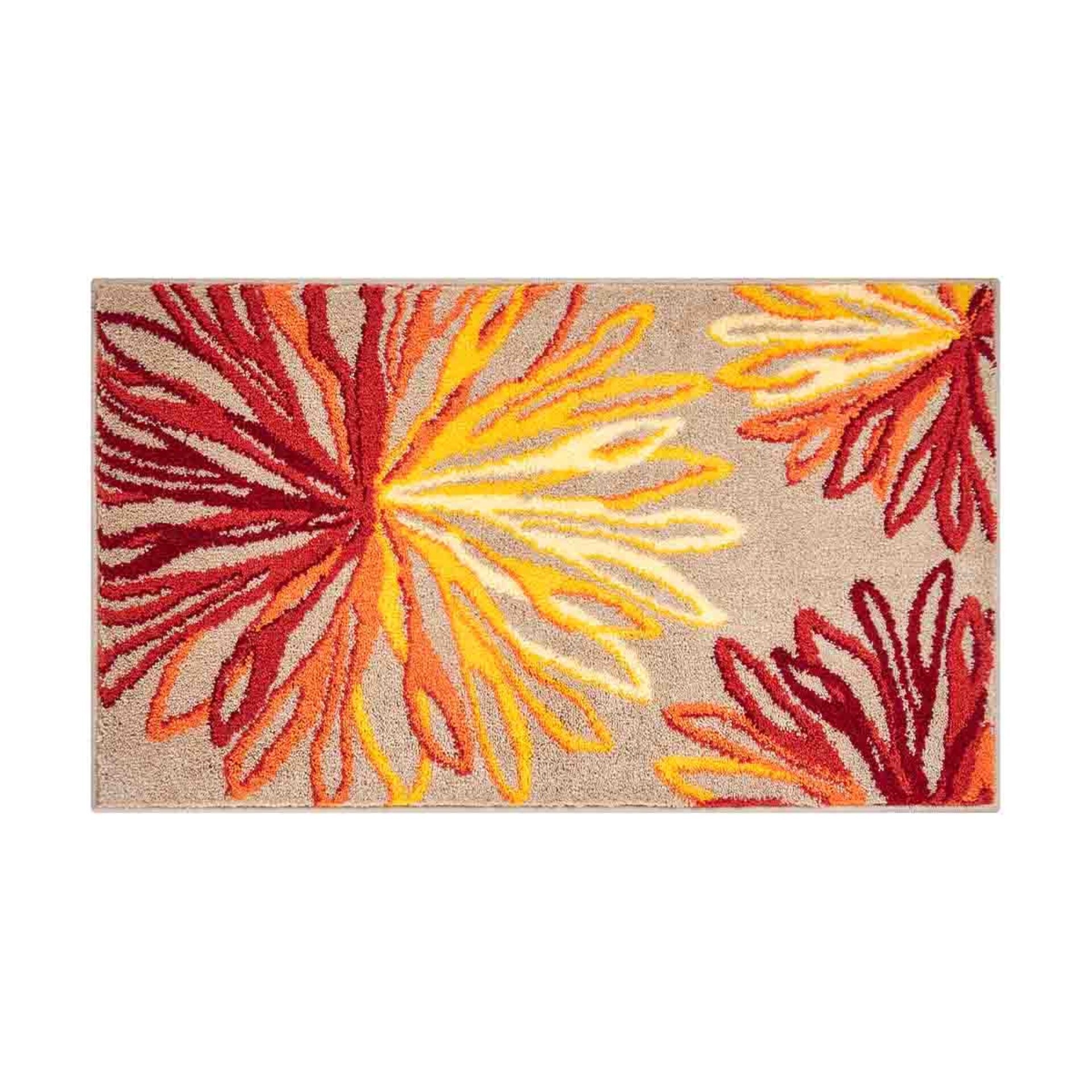 GRUND ART Badematte 70 x 120 cm Orange/Beige GRUND ART Badematte 70 x 120 cm Orange/Beige