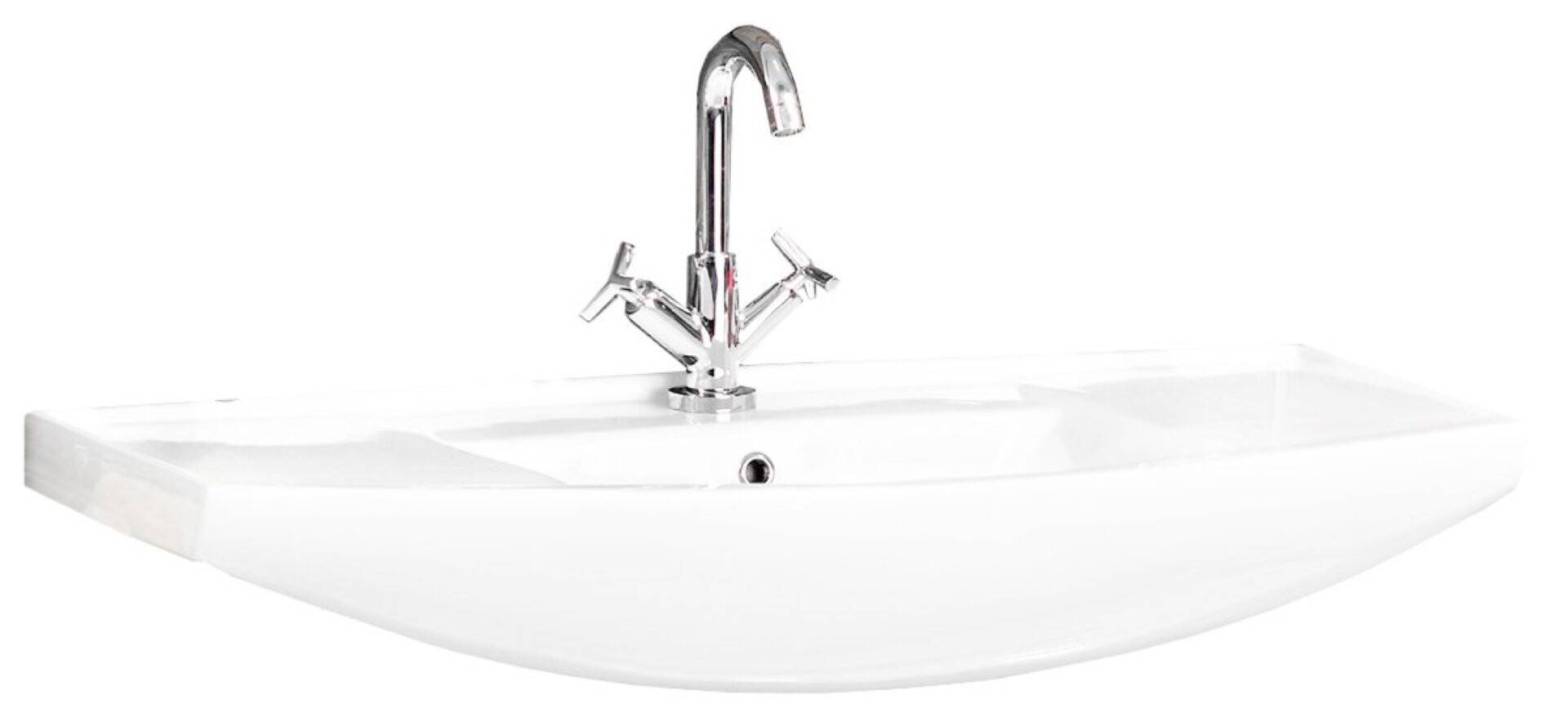 Fackelmann A-VERO Waschbecken 102 cm Fackelmann A-VERO Waschbecken 102 cm