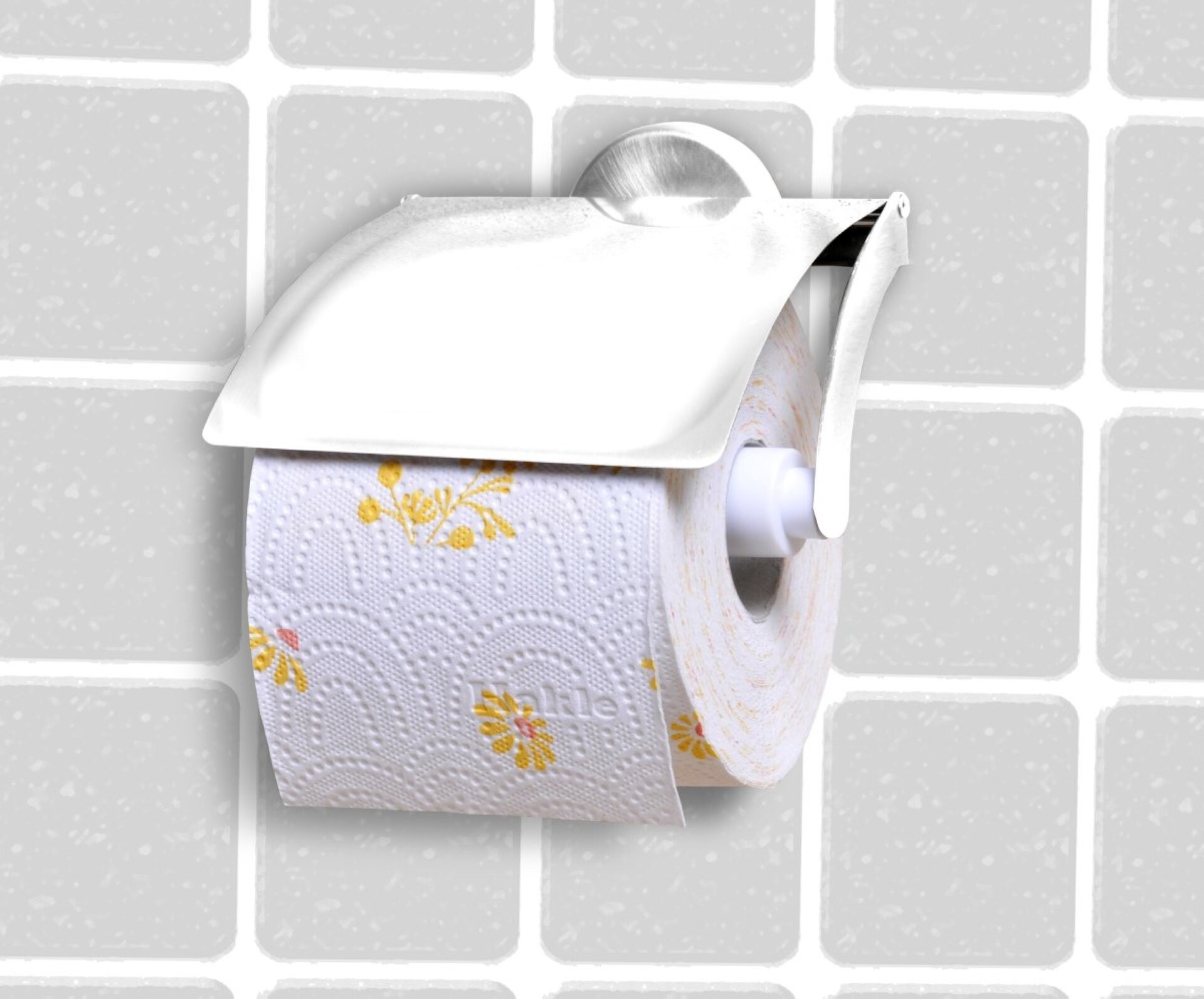 Fackelmann VISION Toilettenpapierhalter, Chrom glänzend Fackelmann VISION Toilettenpapierhalter, Chrom glänzend
