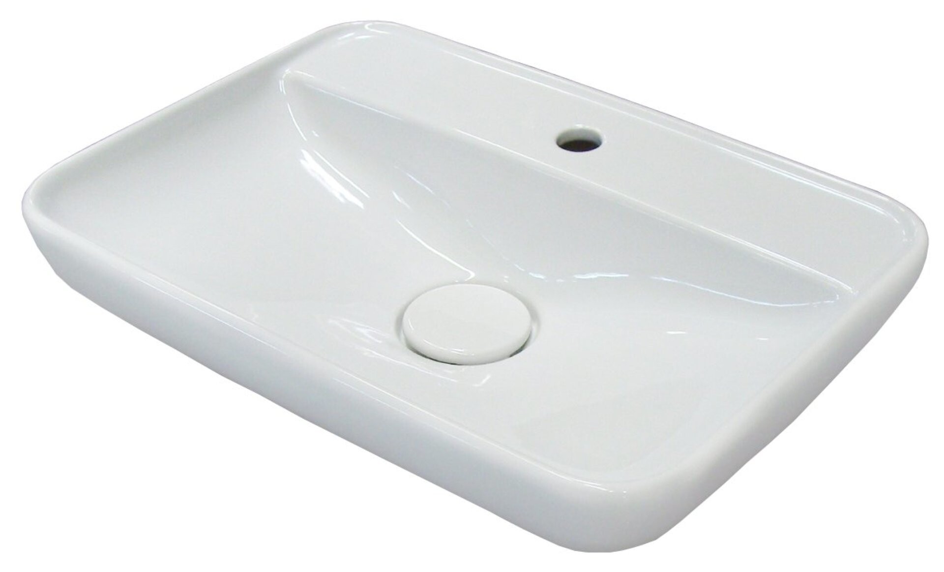 Fackelmann HYPE 2.0 Waschbecken 60 cm aus Keramik Fackelmann HYPE 2.0 Waschbecken 60 cm aus Keramik
