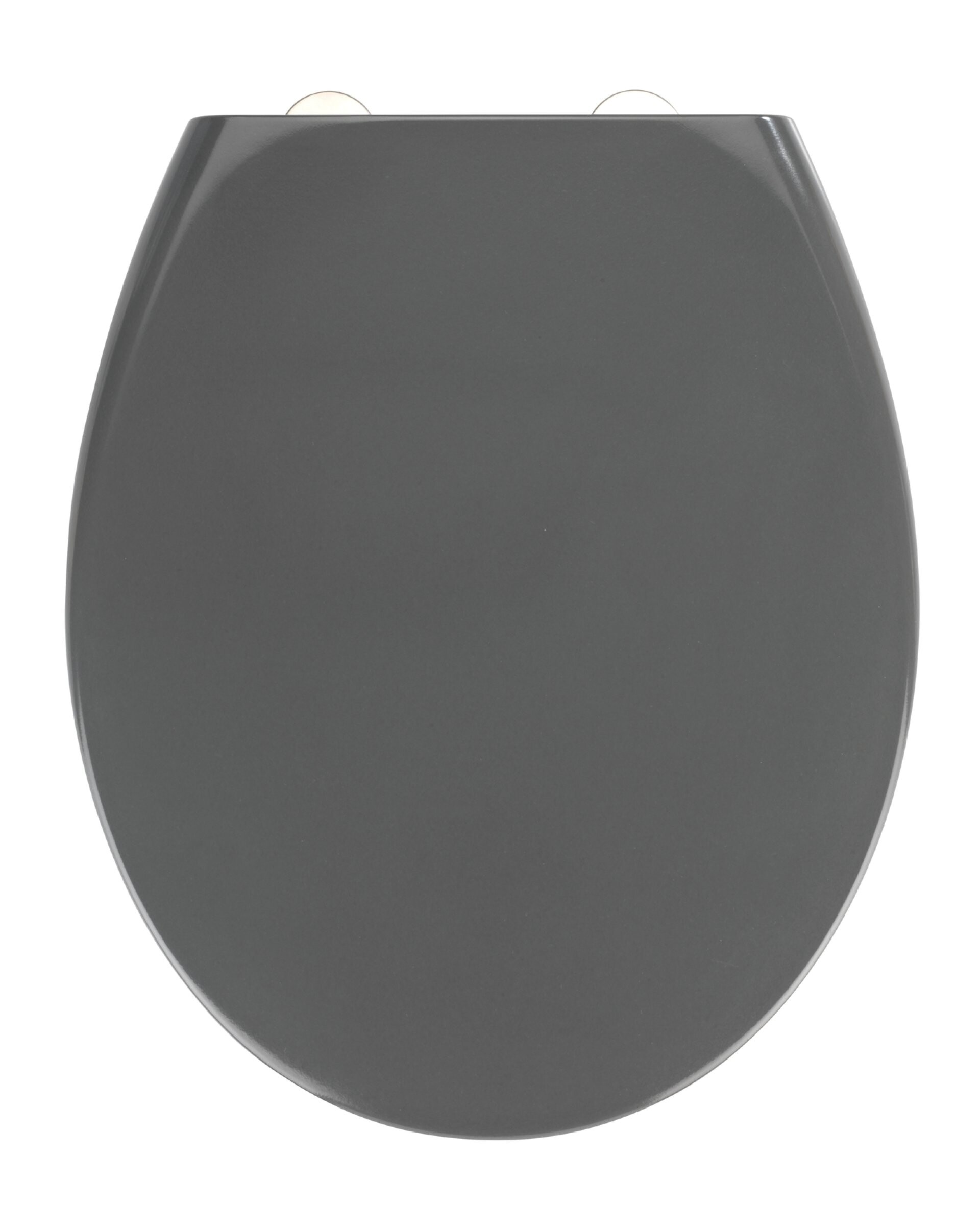 WENKO SAMOS WC-Sitz, Grau, mit Absenkautomatik