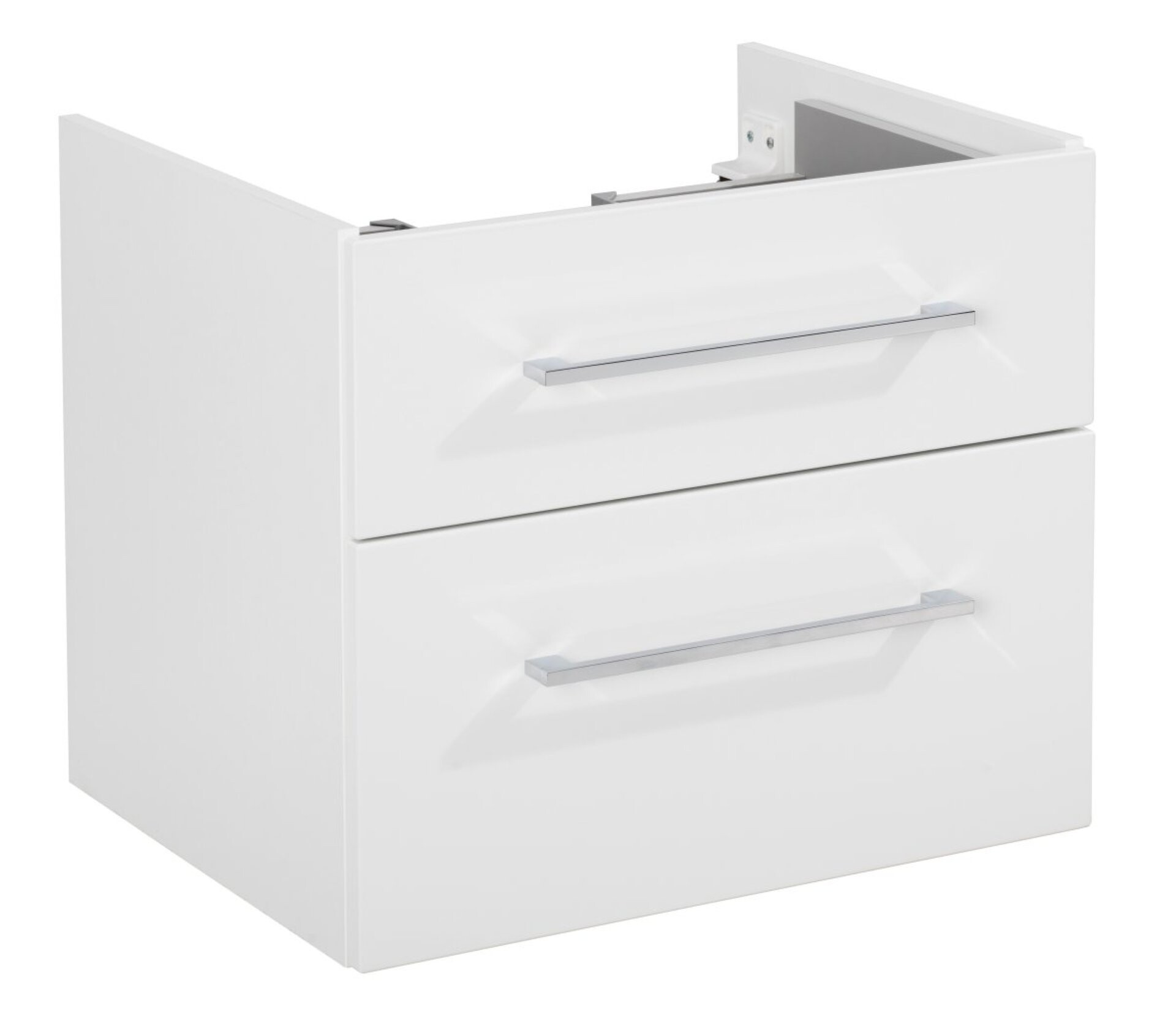 Fackelmann HYPE 3.0 Waschtischunterschrank 60 cm, Weiß, 2 Schubladen Fackelmann HYPE 3.0 Waschtischunterschrank 60 cm, Weiß, 2 Schubladen