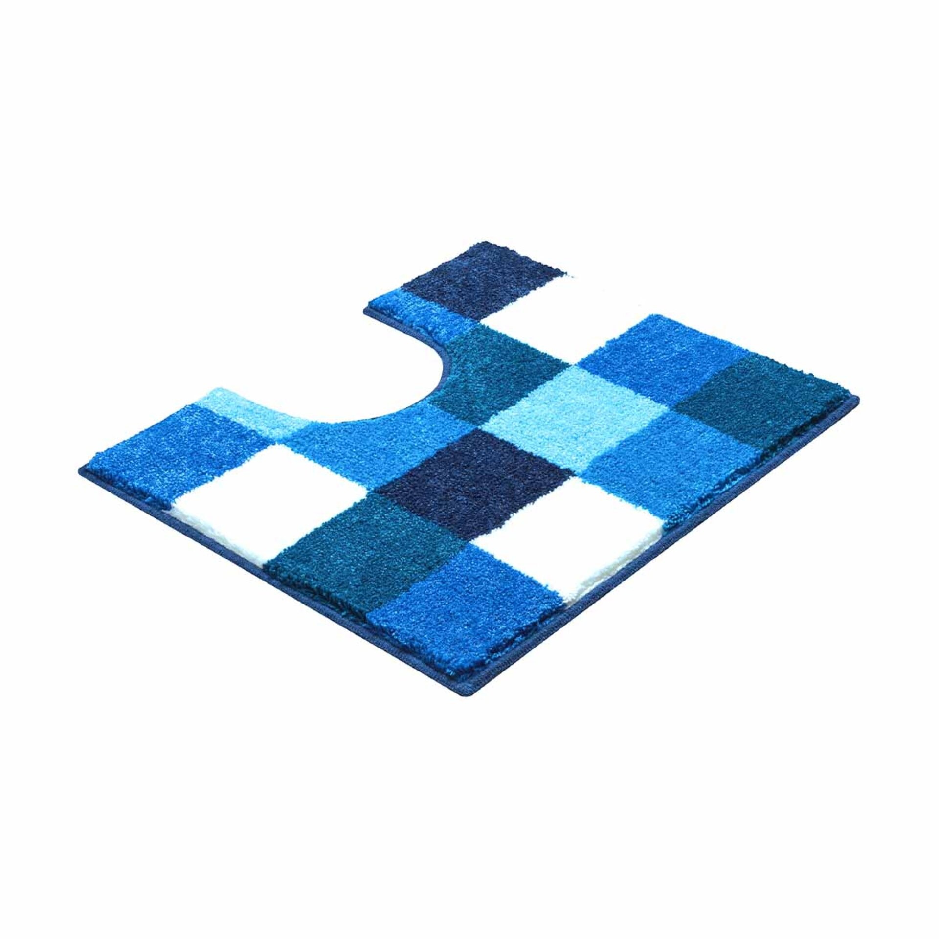 GRUND BONA Badematte 60 x 50 cm Blau GRUND BONA Badematte 60 x 50 cm Blau