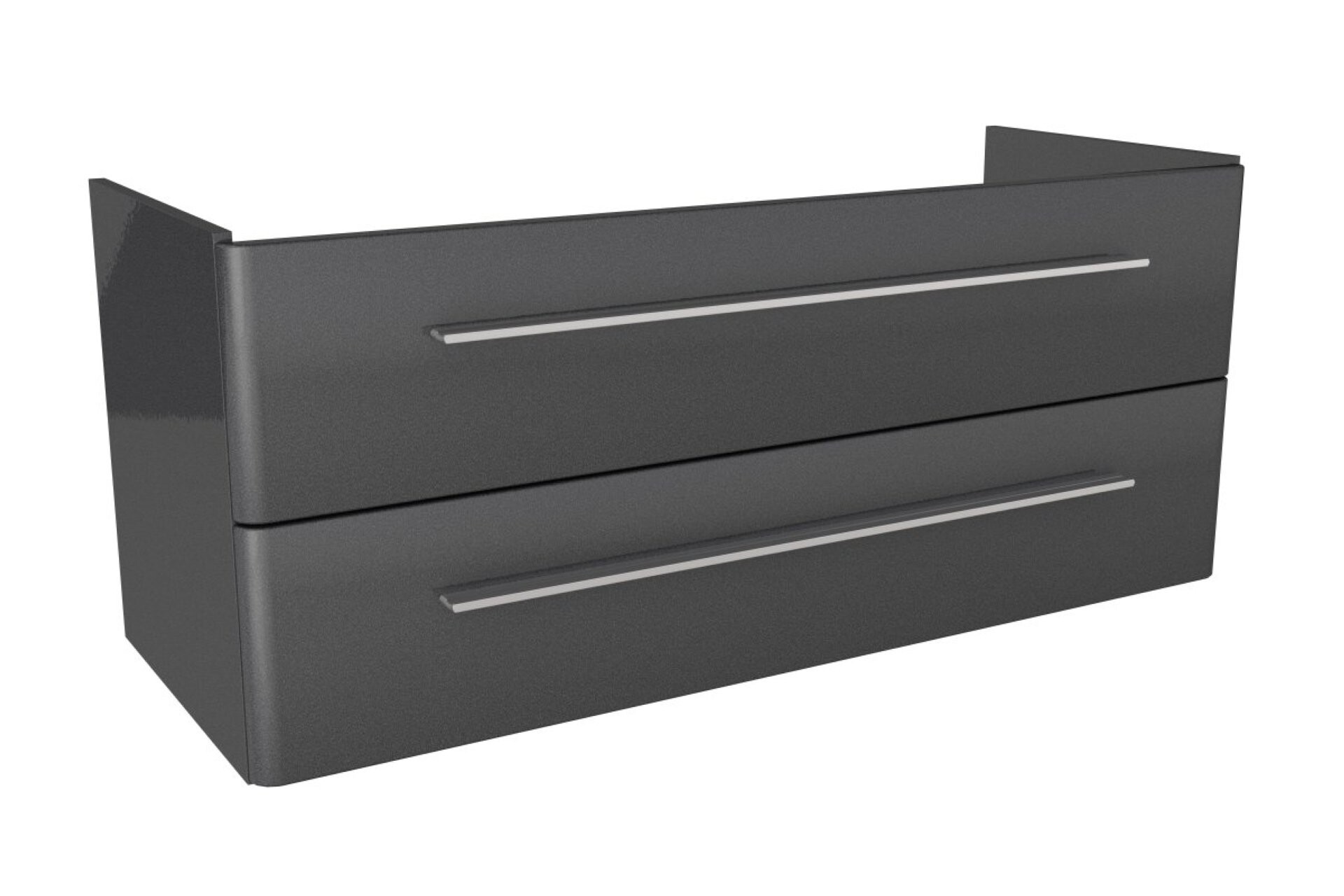 Lanzet K8 Waschtischunterschrank 116 cm Anthrazit Lanzet K8 Waschtischunterschrank 116 cm Anthrazit