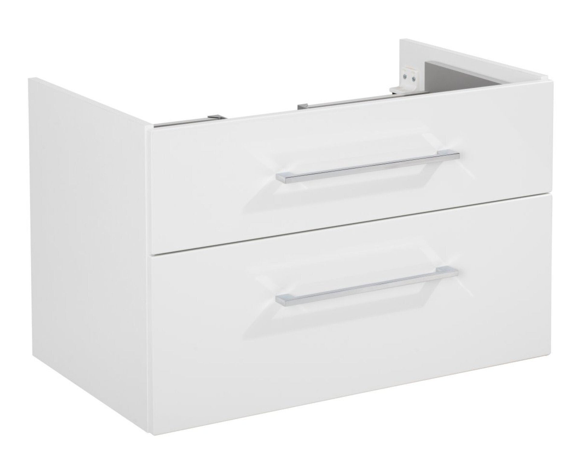 Fackelmann HYPE 3.0 Waschbeckenunterschrank 80 cm, Weiß, 2 Schubladen Fackelmann HYPE 3.0 Waschbeckenunterschrank 80 cm, Weiß, 2 Schubladen