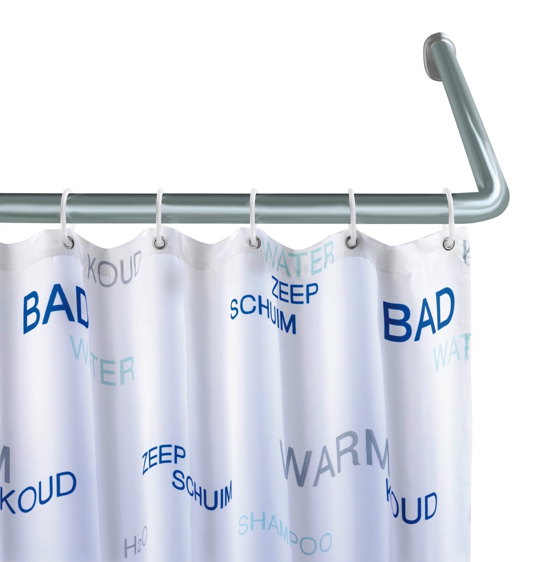 WENKO UNIVERSAL Duschstange 2,5 cm, Chrom, variabel WENKO UNIVERSAL Duschstange 2,5 cm, Chrom, variabel