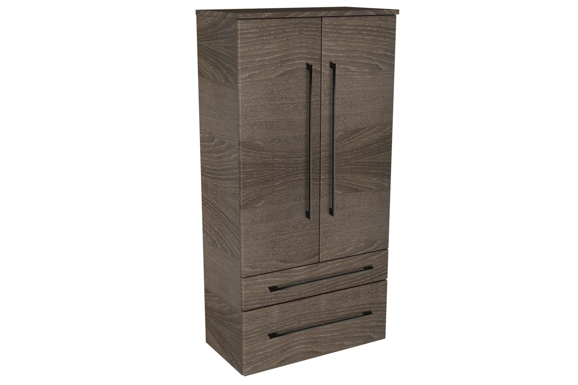 Lanzet Midischrank 60 cm, Dunkelbraun Lanzet Midischrank 60 cm, Dunkelbraun