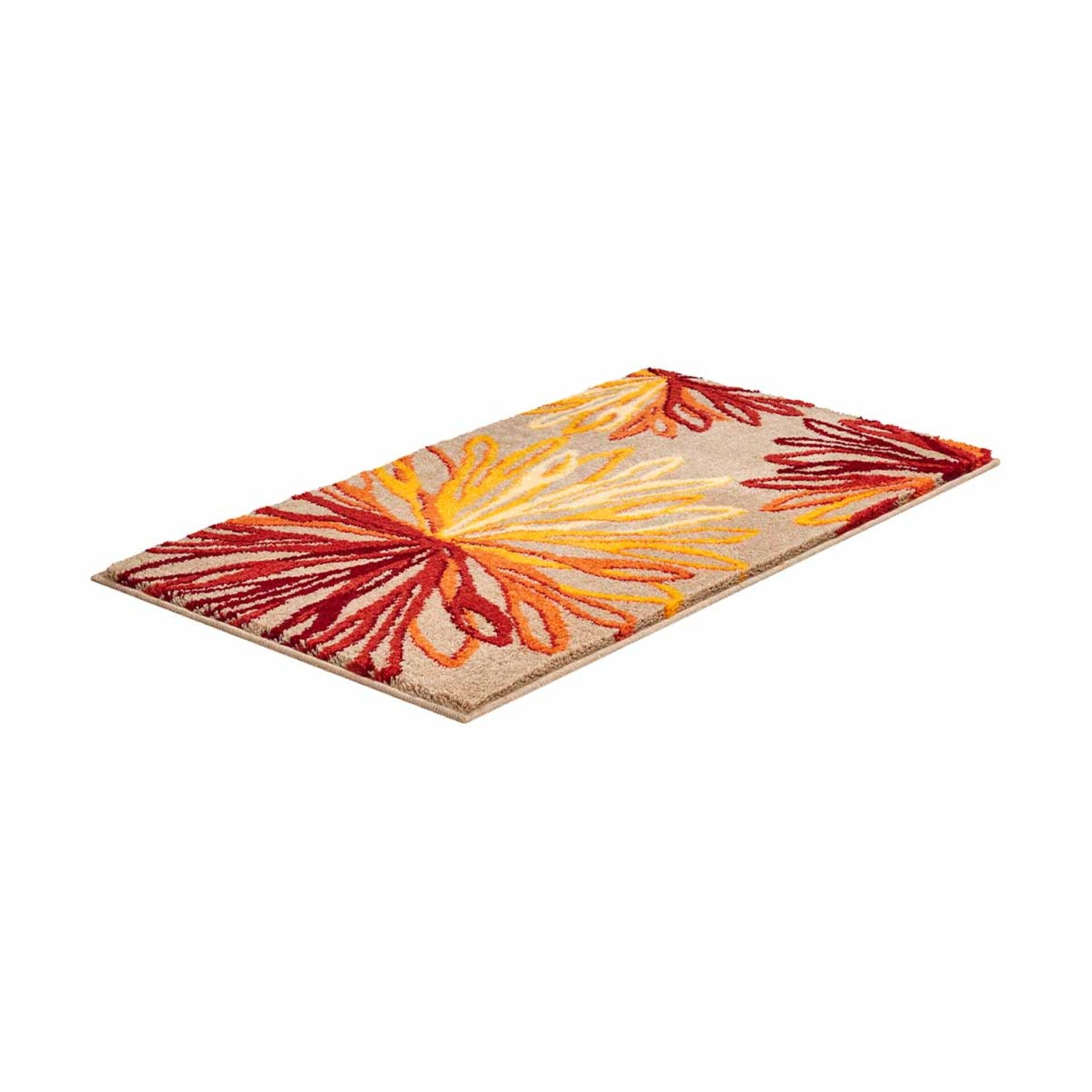 GRUND ART Badematte 70 x 120 cm Orange/Beige GRUND ART Badematte 70 x 120 cm Orange/Beige