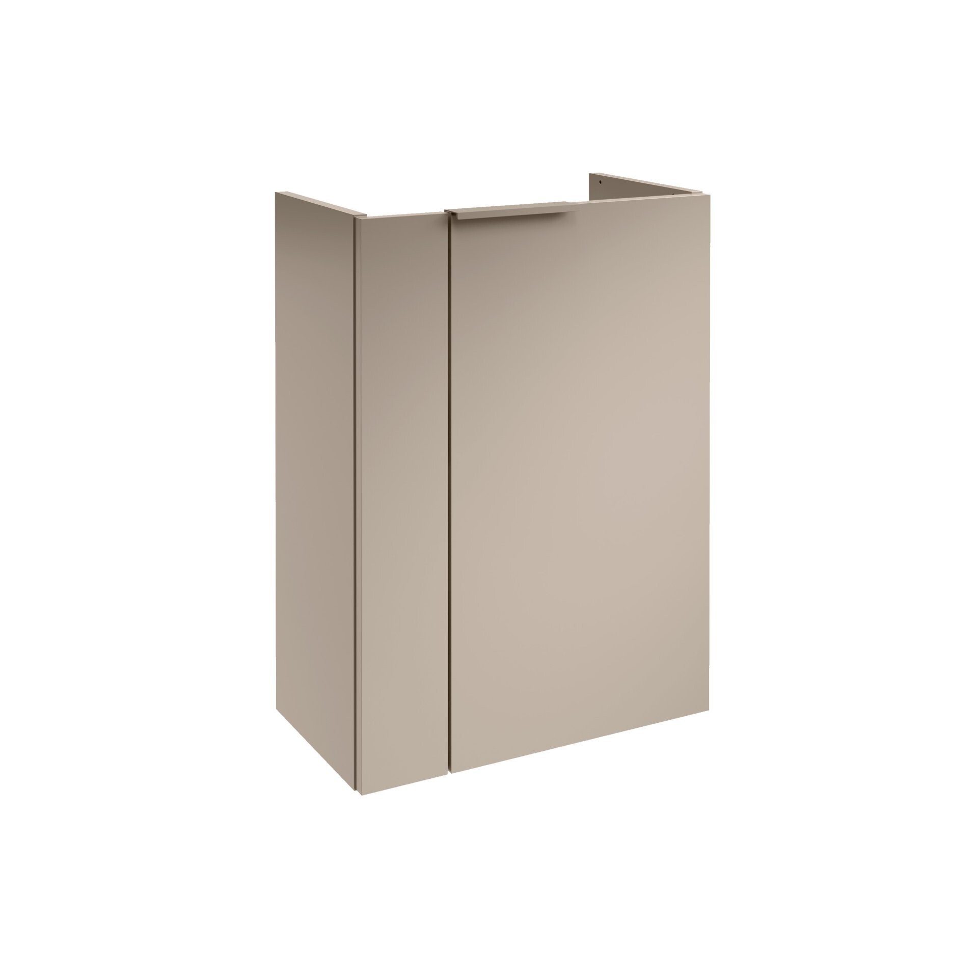 Fackelmann SBC B.PARIS Waschbeckenunterschrank 45 cm, Grau, rechts