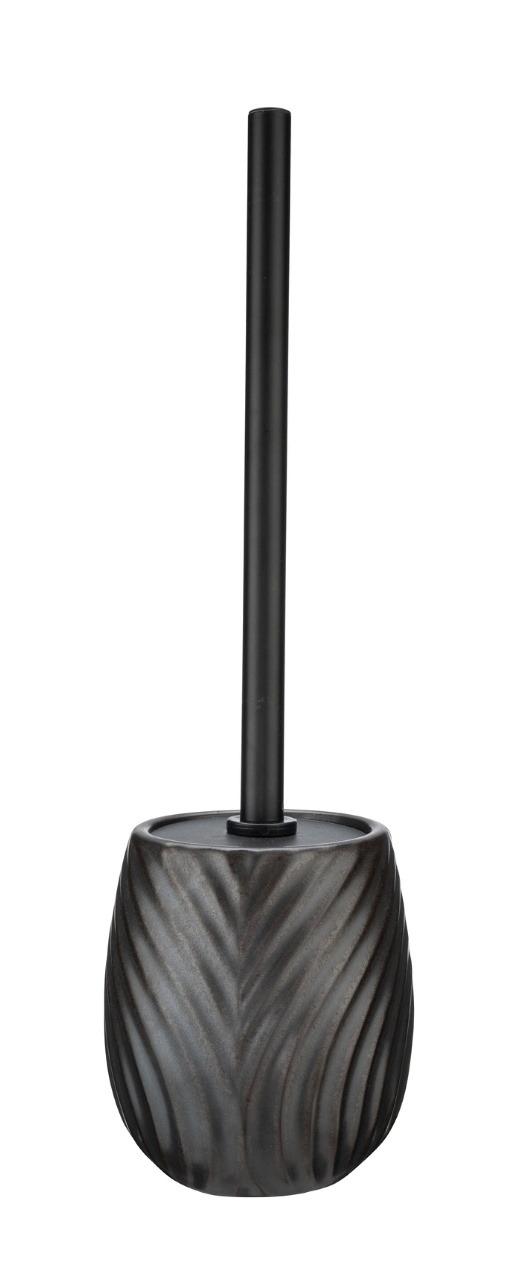 WENKO IDRO WC-Garnitur, Schwarz, Keramik