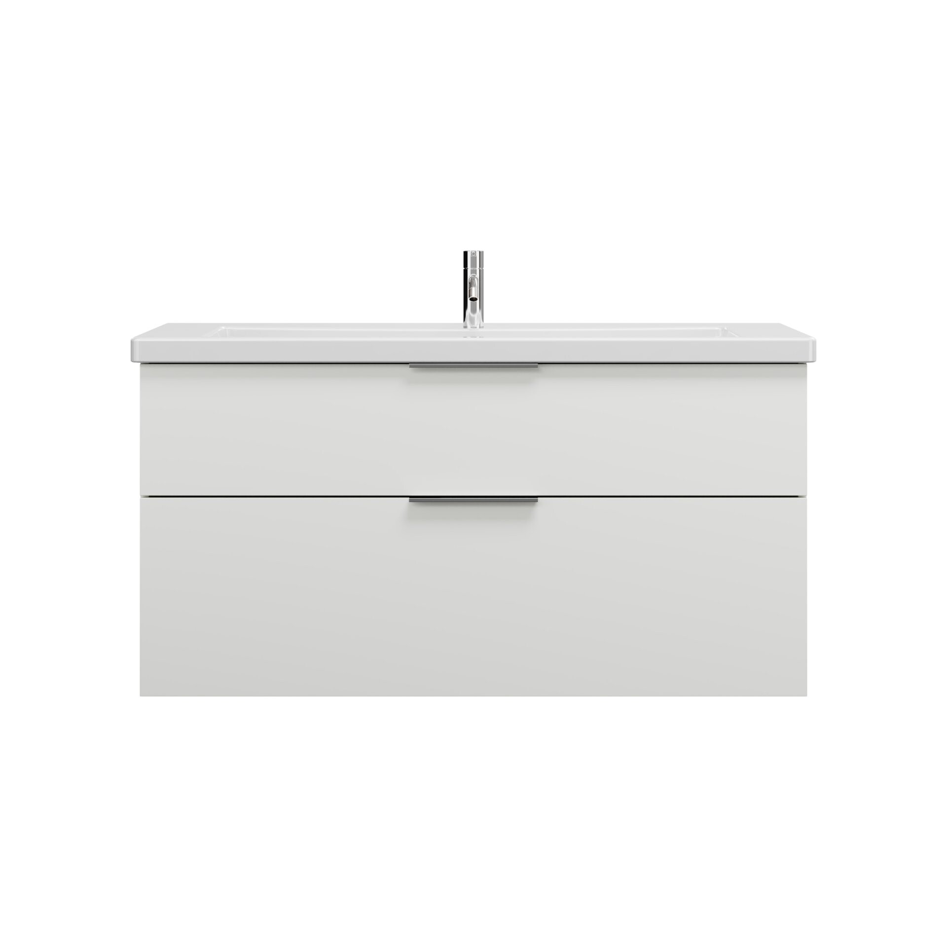 Burgbad EQIO Waschbecken mit Unterschrank 123 cm breit, Weiß Hochglanz, Waschbecken Keramik Weiß Burgbad EQIO Waschbecken mit Unterschrank 123 cm breit, Weiß Hochglanz, Waschbecken Keramik Weiß