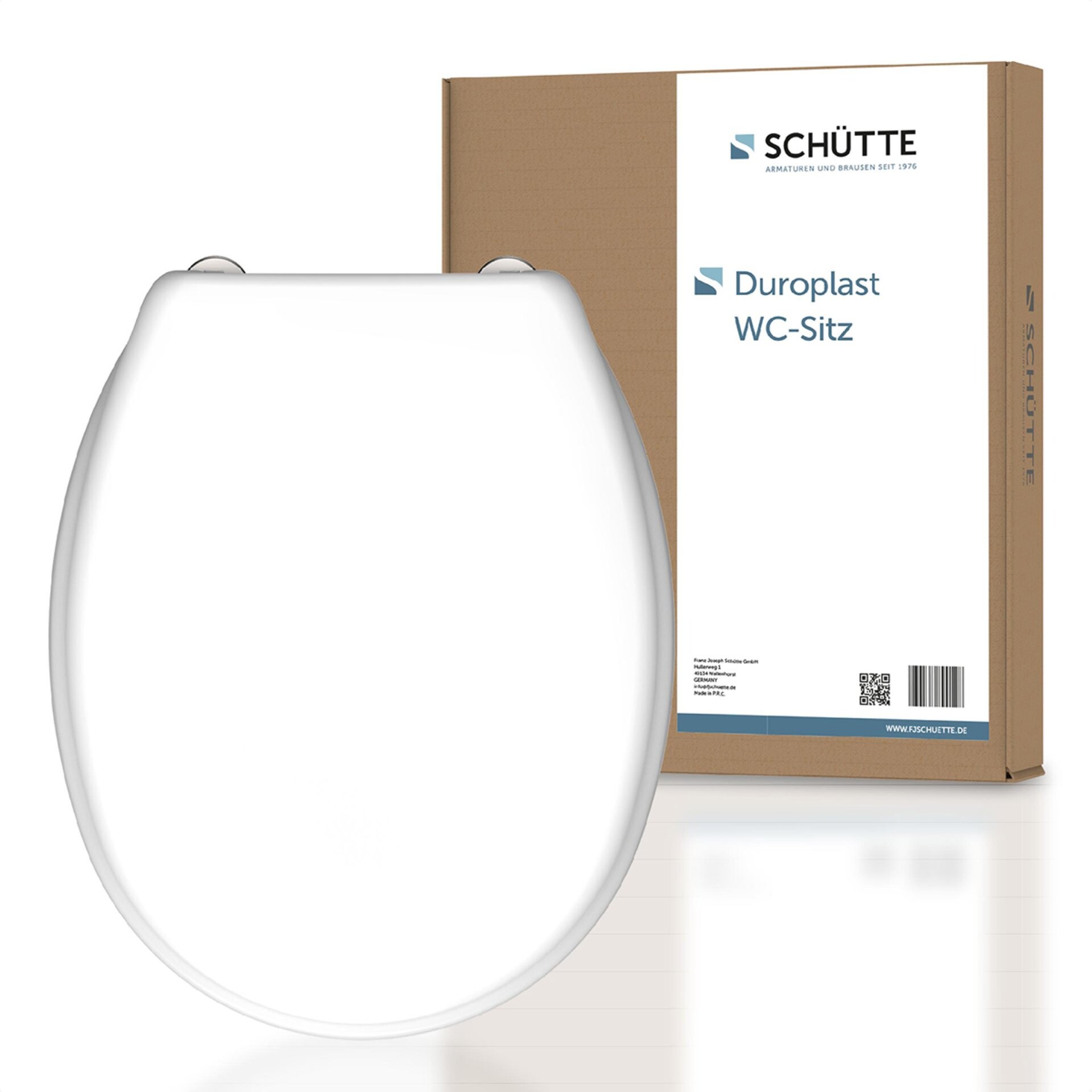 Schütte WHITE WC-Sitz, Duroplast Schütte WHITE WC-Sitz, Duroplast