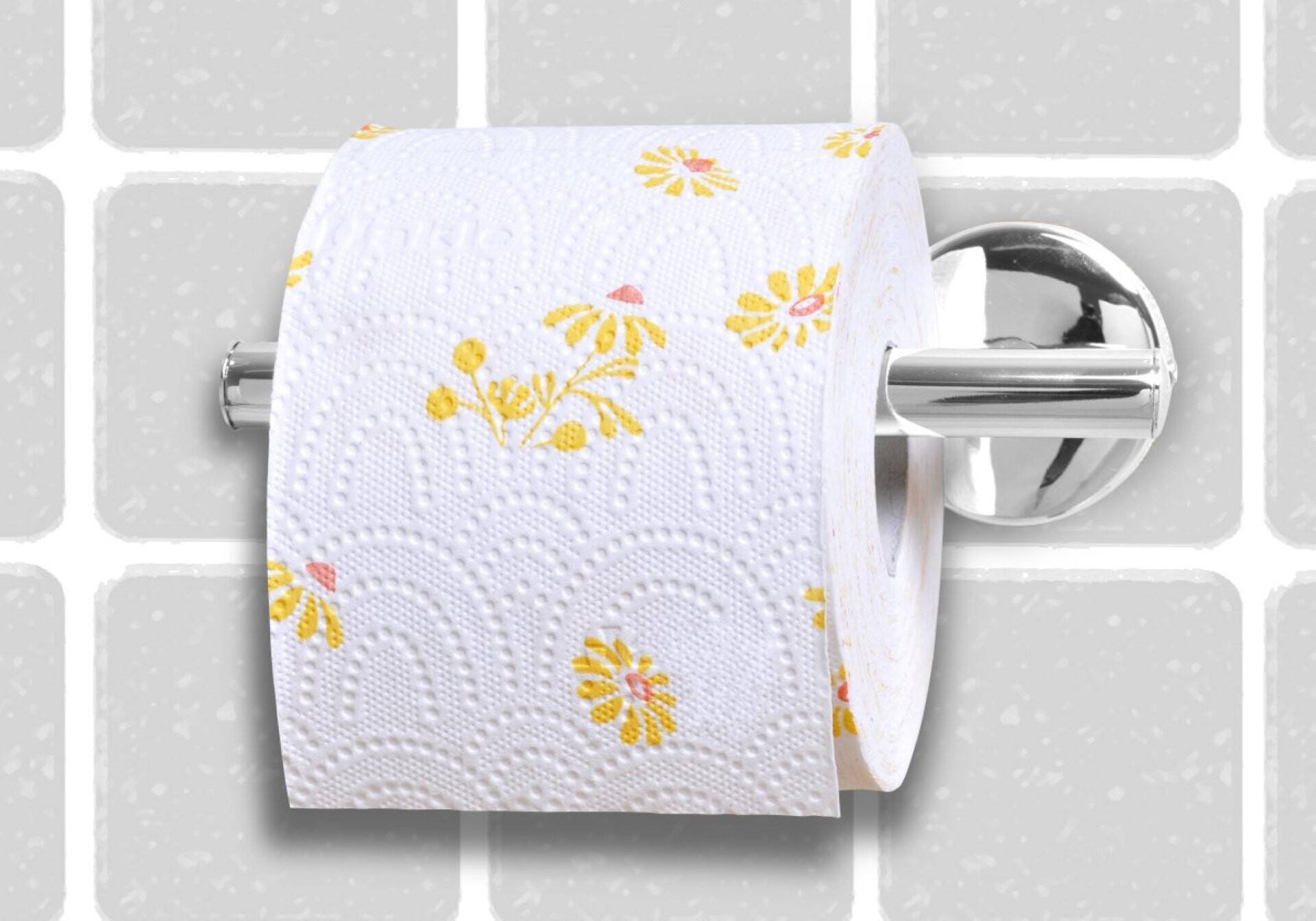 Fackelmann VISION Toilettenpapierhalter + Bevorrater, Chrom glänzend Fackelmann VISION Toilettenpapierhalter + Bevorrater, Chrom glänzend